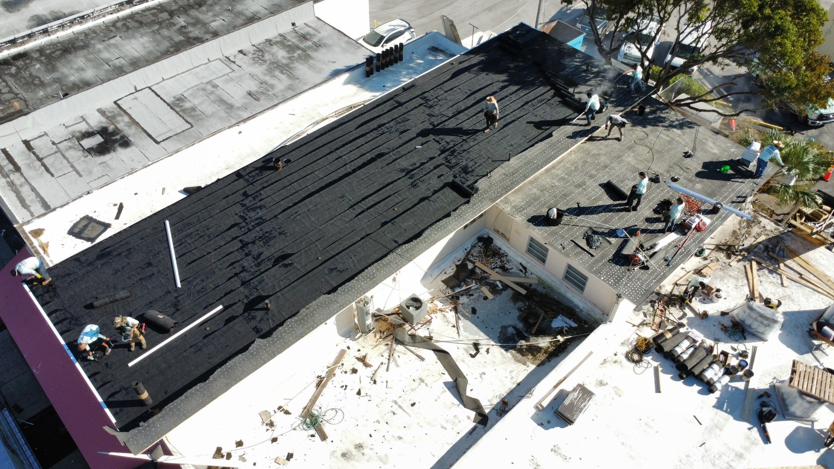 Hollywood Blvd., Hollywood, FL by G&J Roofing 