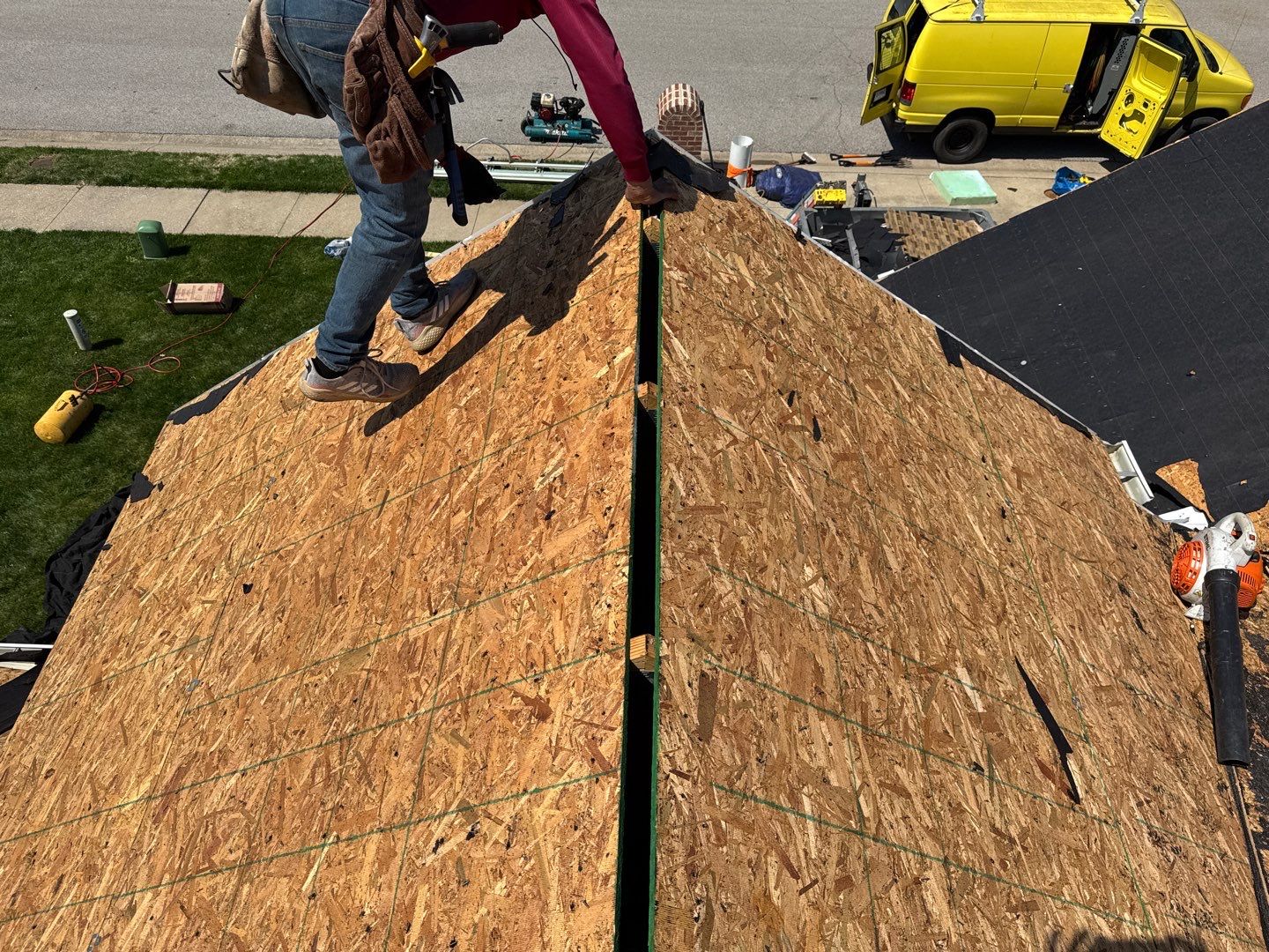 R&R after hail storm  by Weather A Starks Company