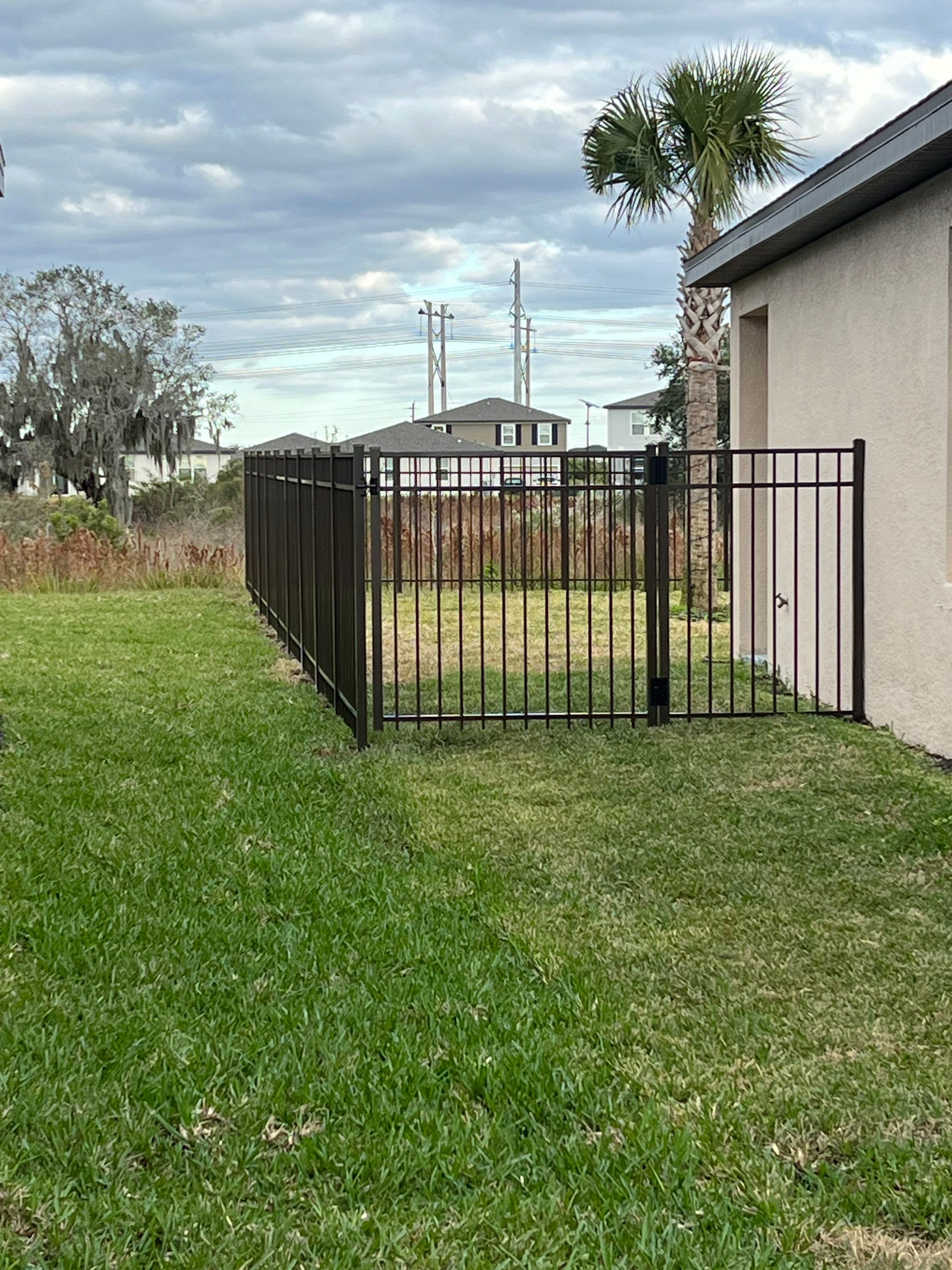 Aluminum Fence Installation using Aluminum Decorative Fence  by Asap fence and gates, LLC