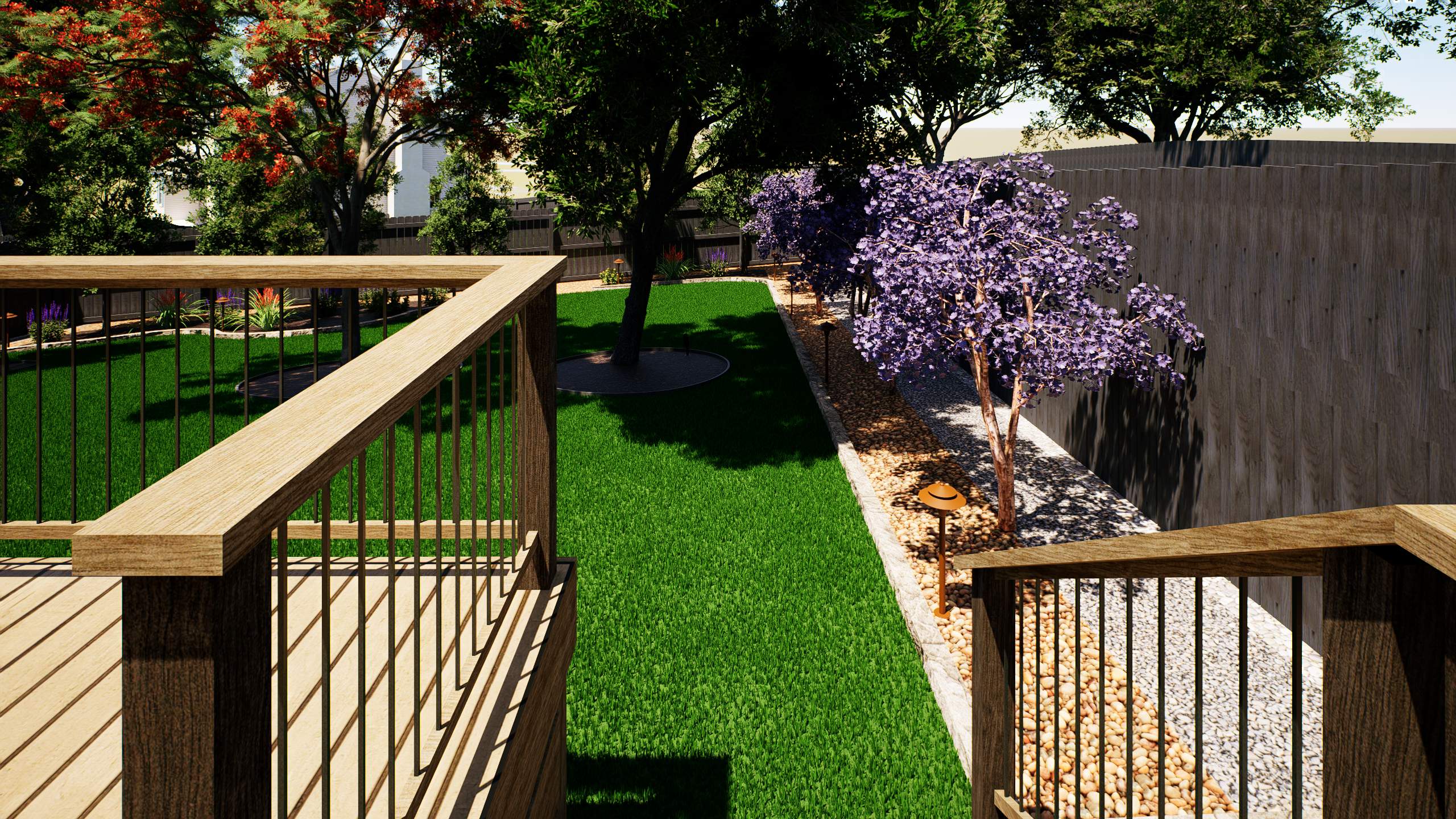 3D Design Render, San Antonio TX by Hole In One Lawns, LLC