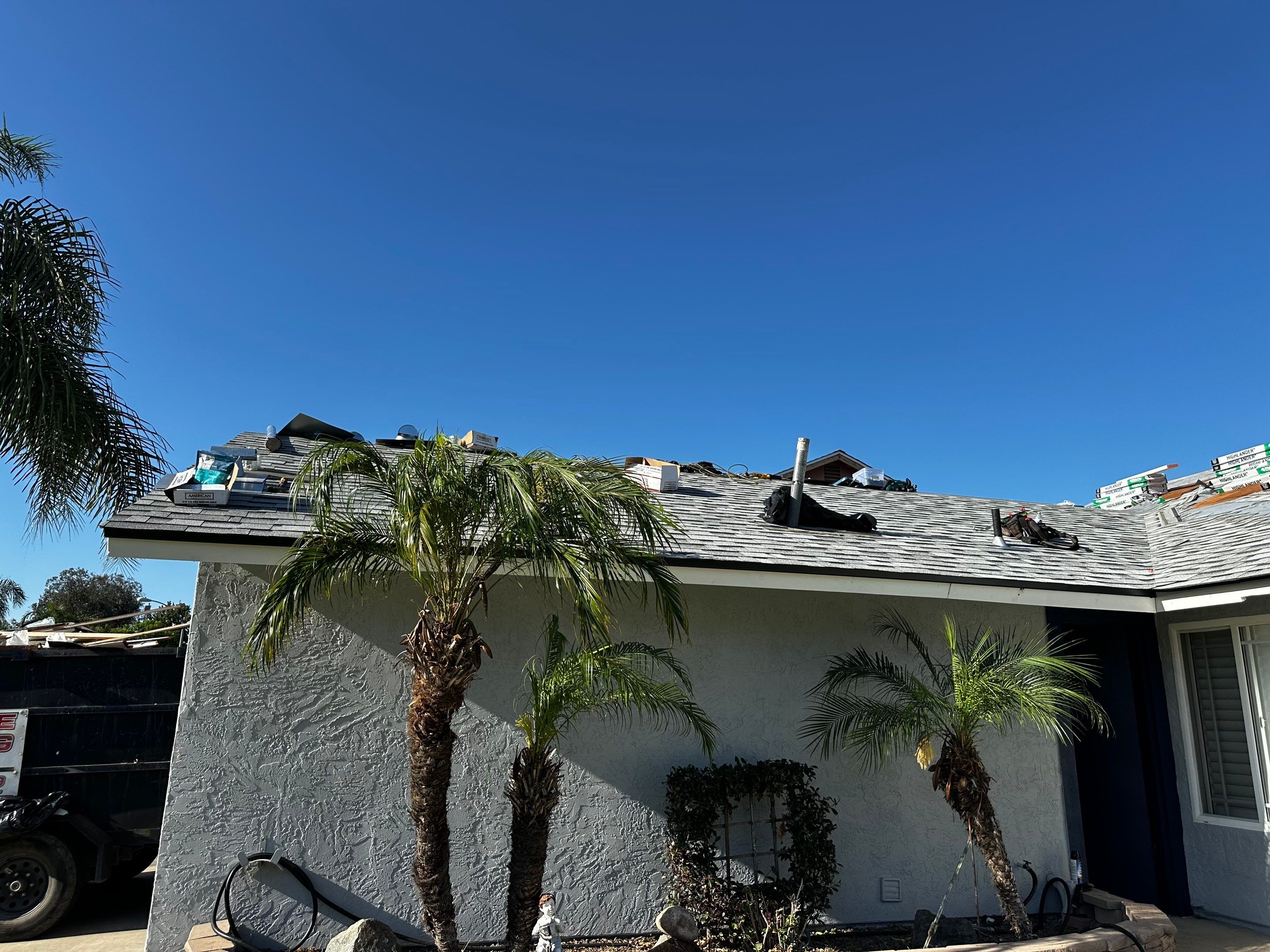 San Diego Roof Replacement and Wood Fascia Repair with Malarkey Materials by Reliable Roofing San Diego Inc.