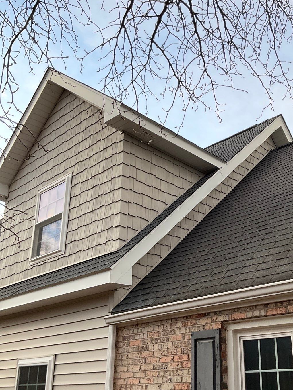 From Dormer to Full Gable Addition with Cathedral Ceiling by Esh Builders