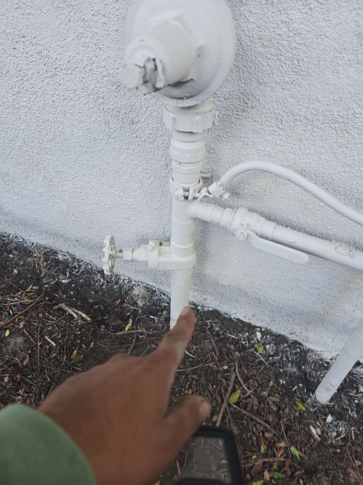 Inspection of Outdoor Water Valves by Us Plumbing 