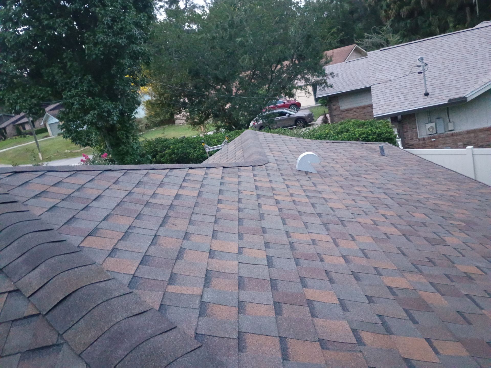 Copper Canyon Shingle Roof Installation for Orange City Residence by Pinnacle Roofing Group
