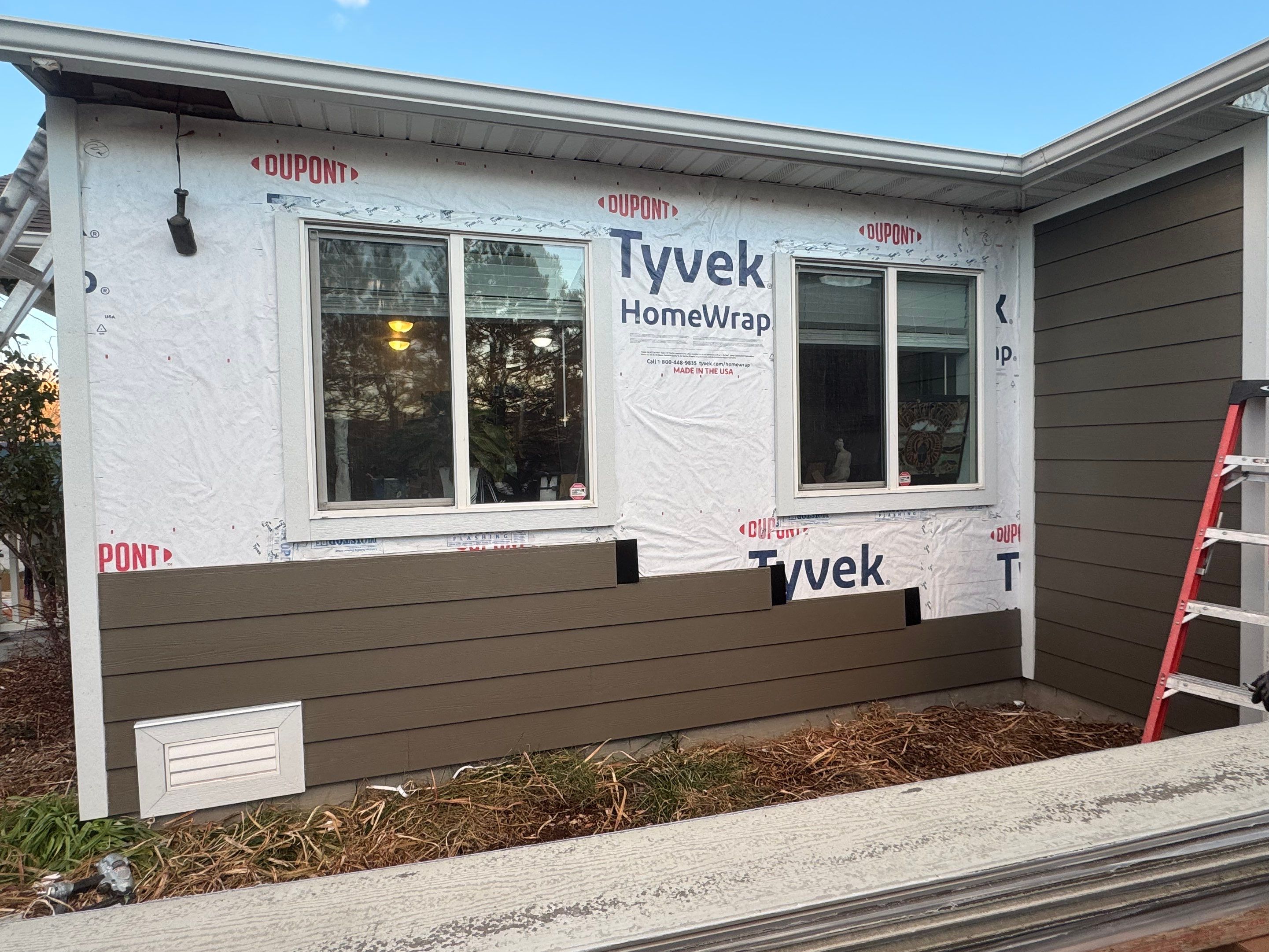 Orem | Complete Fiber Cement Upgrade | Timber Bark & Arctic White by Ideal Siding Utah
