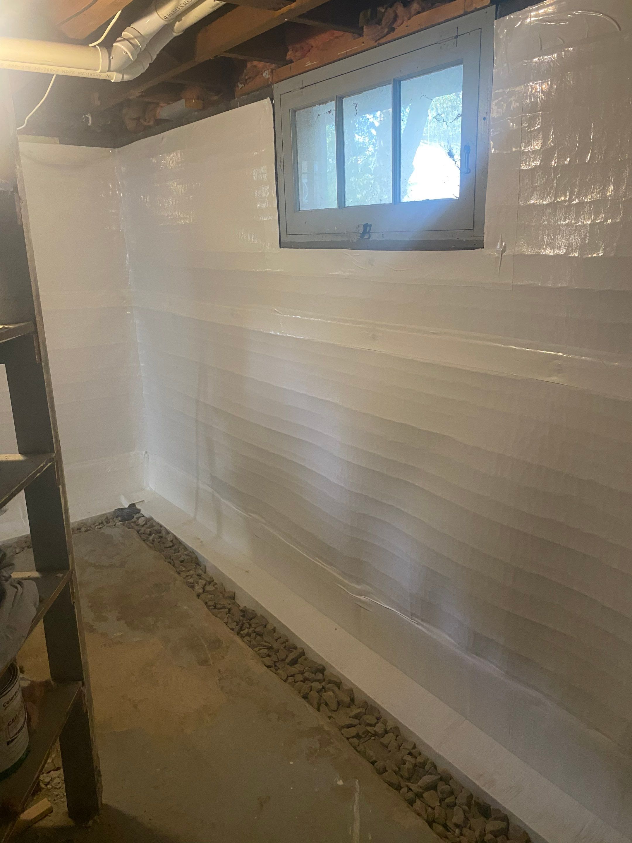 Interior Waterproofing with Steel Beam Reinforcement and Brick Tuckpointing by Toledo Basement Repair