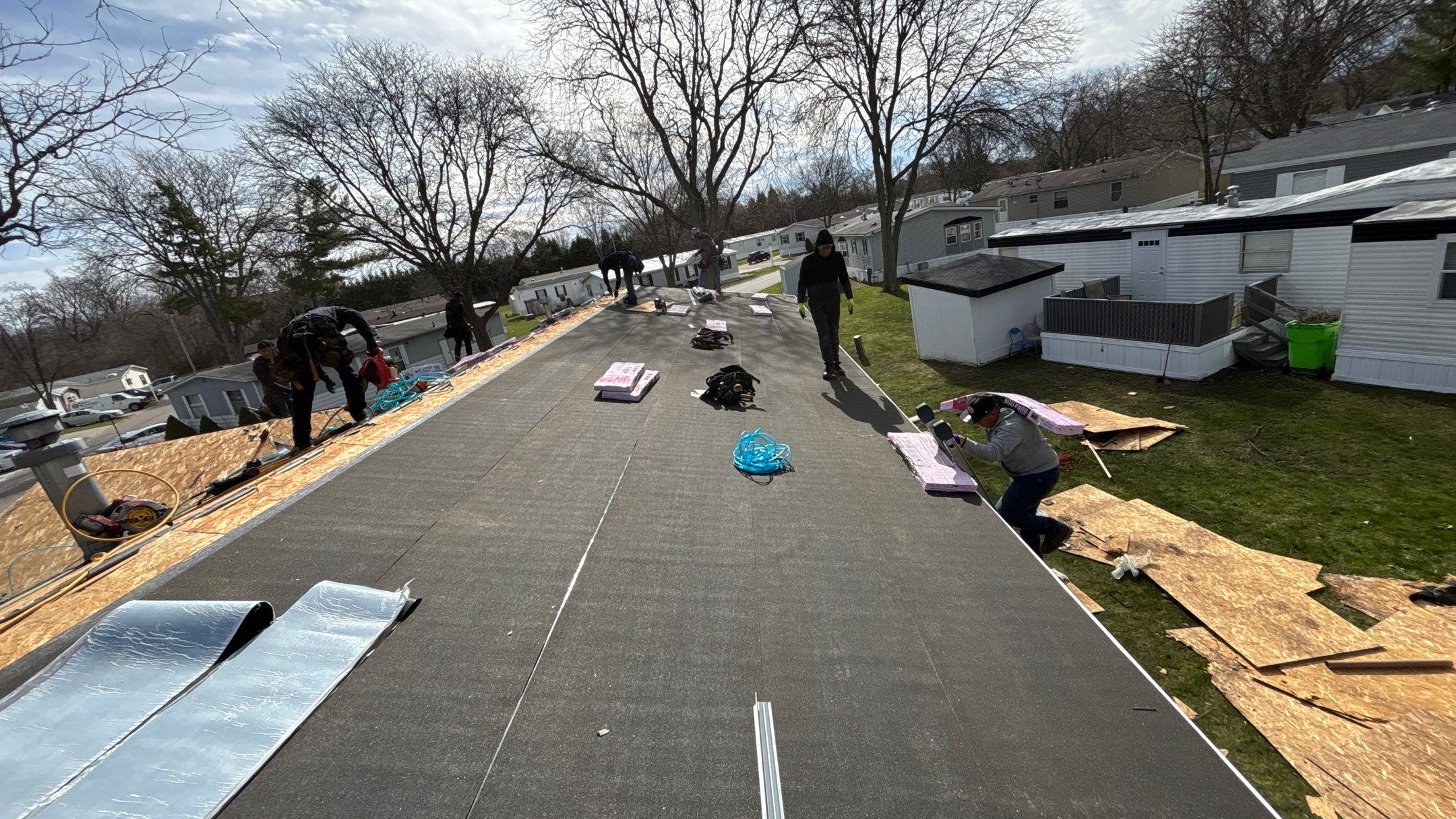 Roof Replacement using Owens Corning Sierra Gray by 180 Contractors