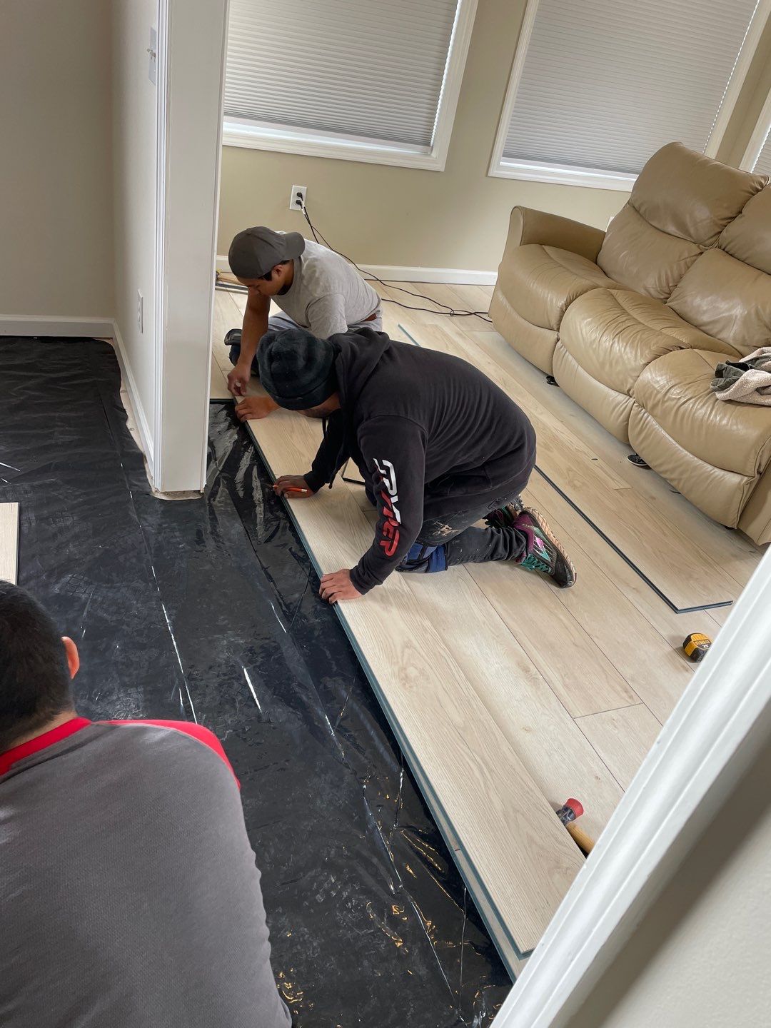 Laminate Install using Aquaguard by Footprints Floors of East Atlanta