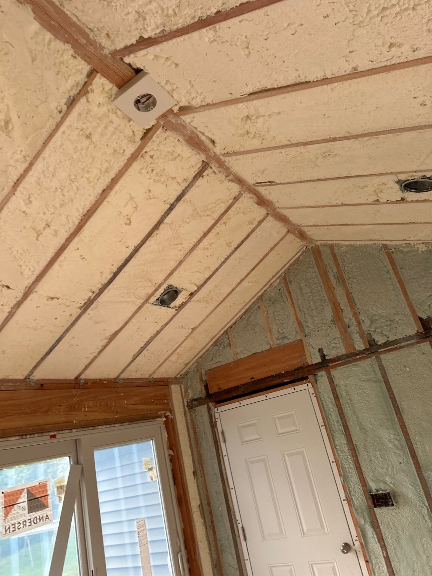 New Home Construction using Closed Cell Spray Foam by NYS Foam & Energy