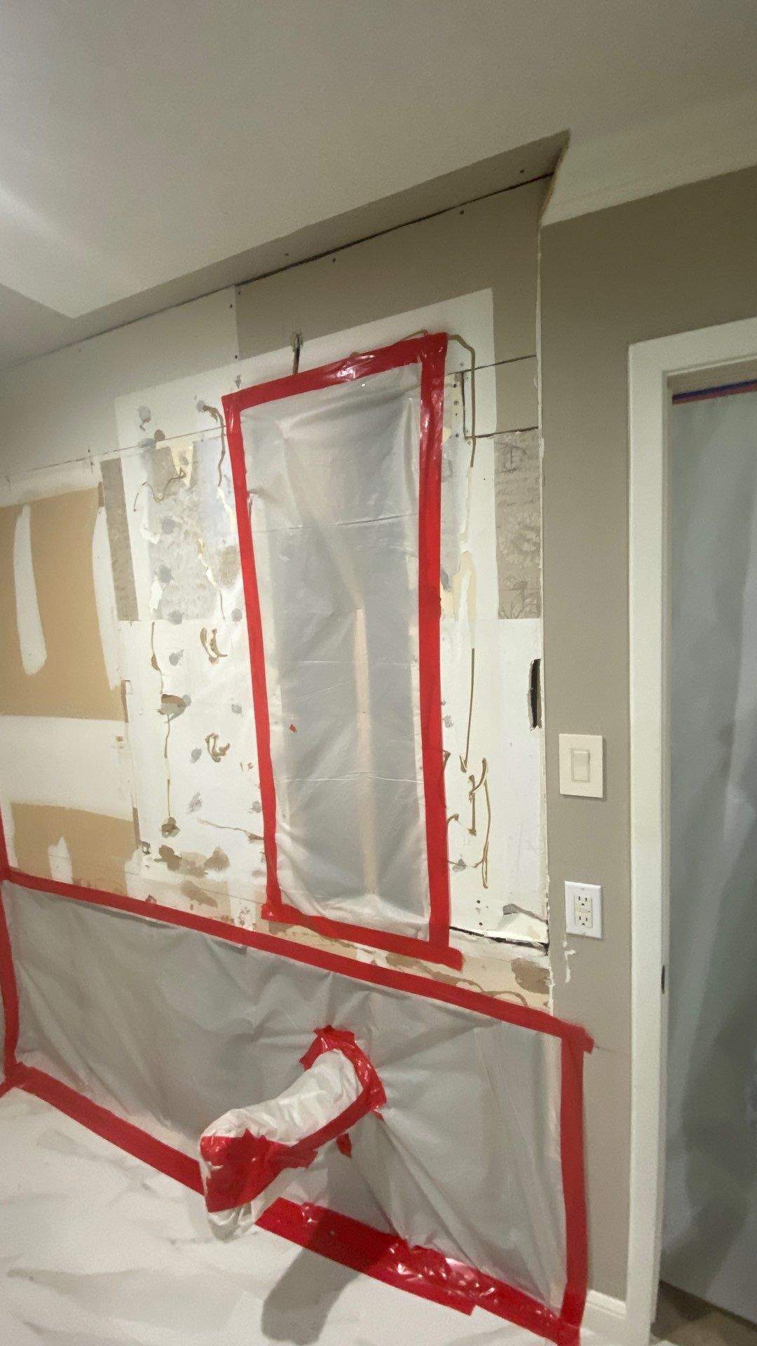 Bathroom Remodel with Water Mitigation Equipment | LT Contractors by L&T General Contractors and Restoration INC