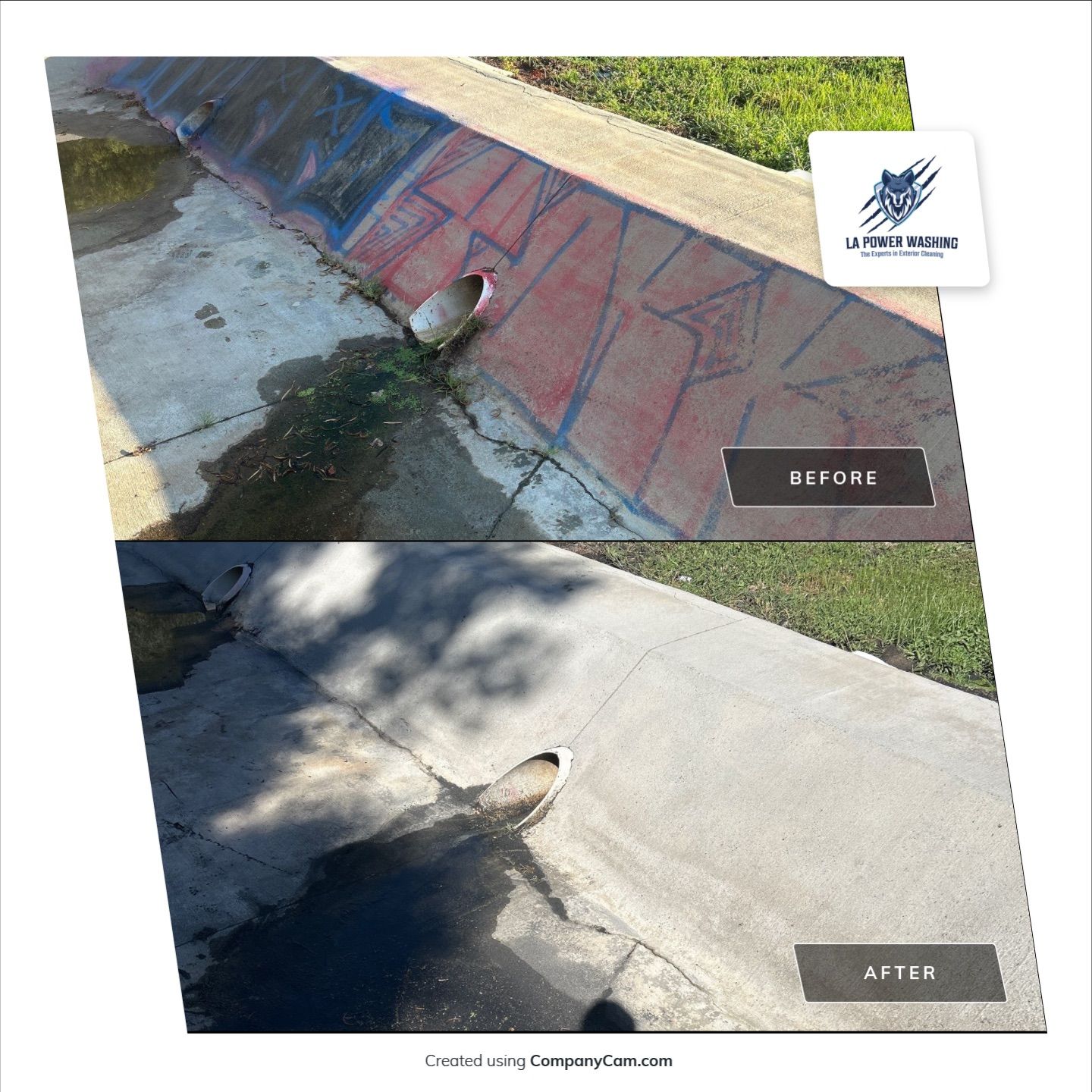 Graffiti Removal by La Power Washing Inc