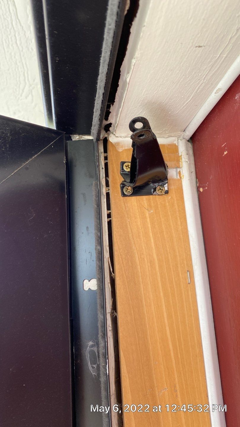 Storm Door Repair from Wind Damage using Replacement Parts by Storm Door Guy 