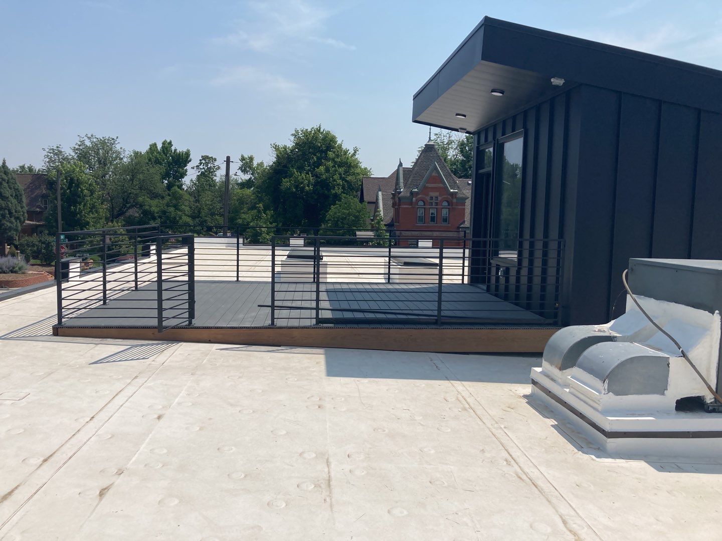  Commercial Roofing Installation using MuleHide .60 TPO - White-- Fully Adhered by A to Z Roofing