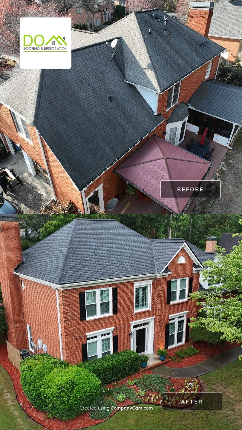  Poplar Spring Court Norcross Roof Replacement  by Dom Roofing & Restoration