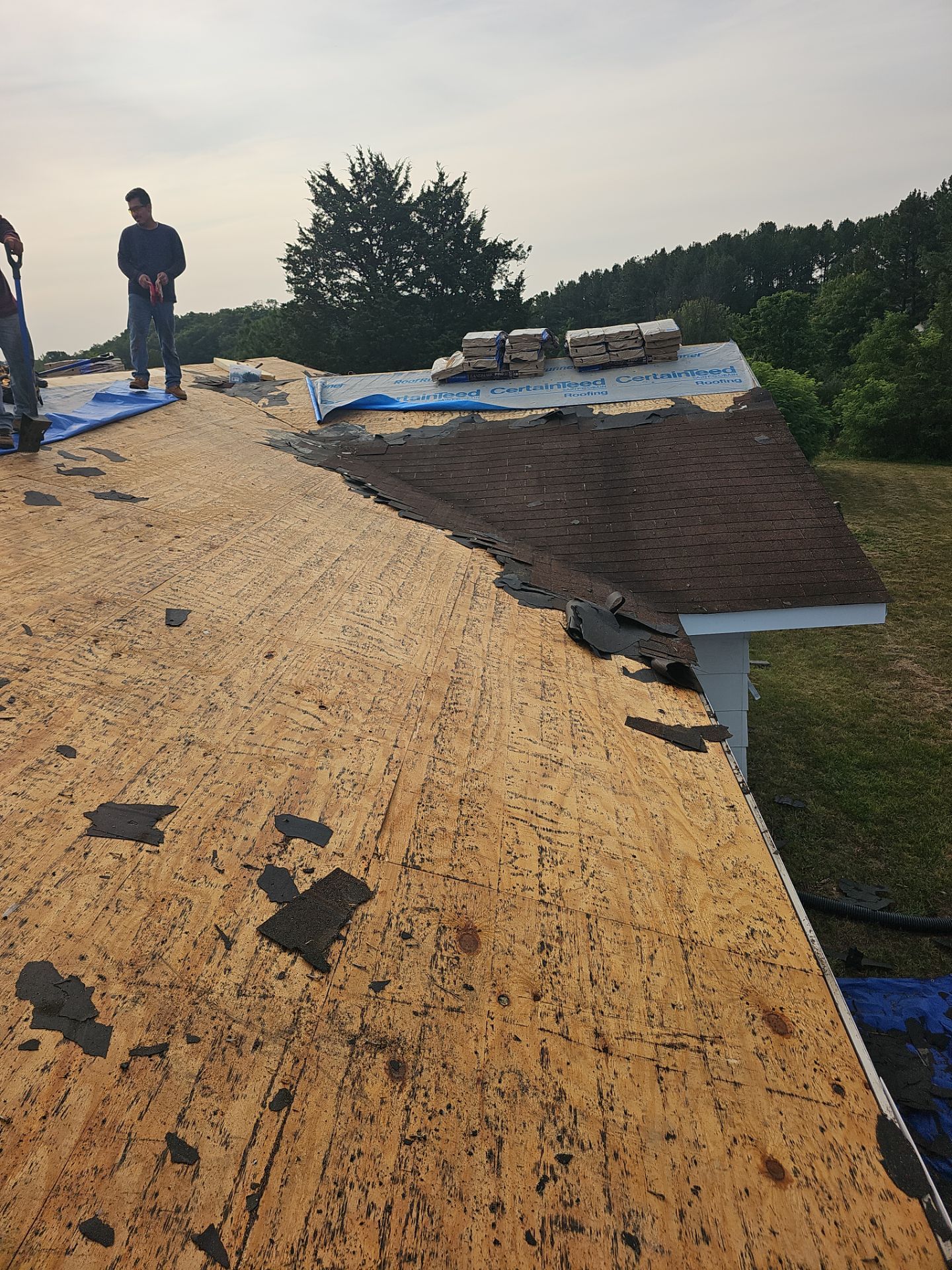 Roof Replacement - Colonial Slate by Winchester Roofing
