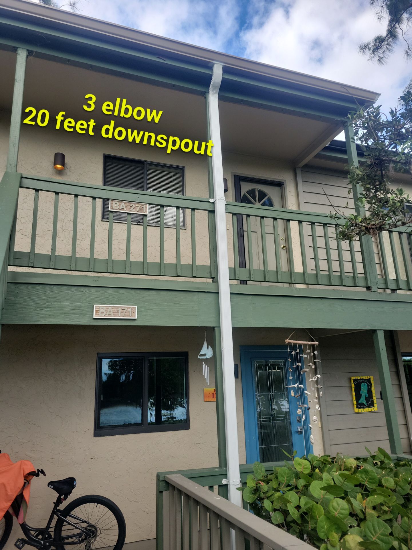 White Gutters Repair and Installation in Sarasota FL by Gutter Professors