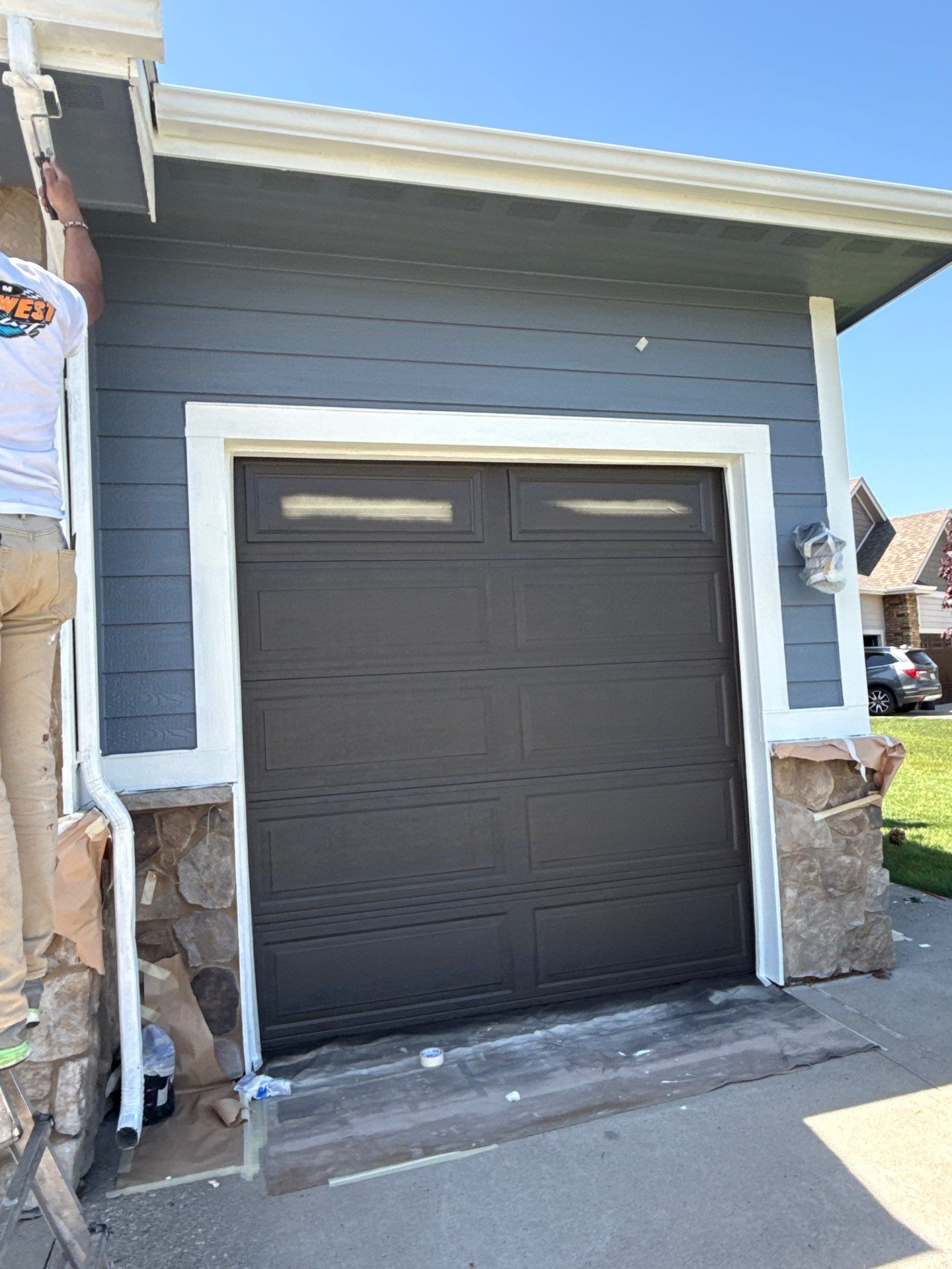 Residential Exterior Repaint by Midwest Paint LLC