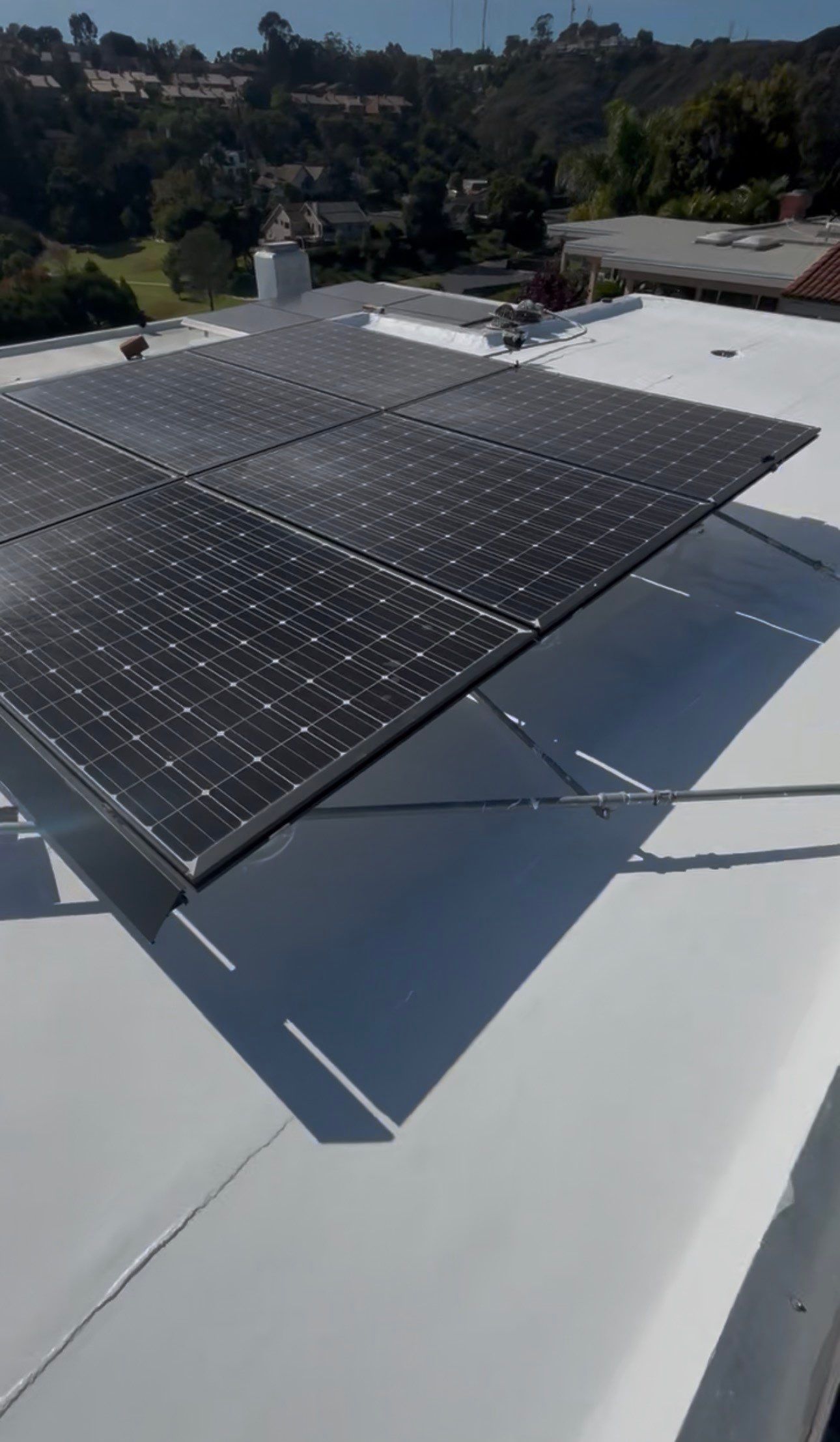 La Jolla Silicone Roof Restoration | Uniflex 20-Year Roof Coating System by Zenith Roofing Services