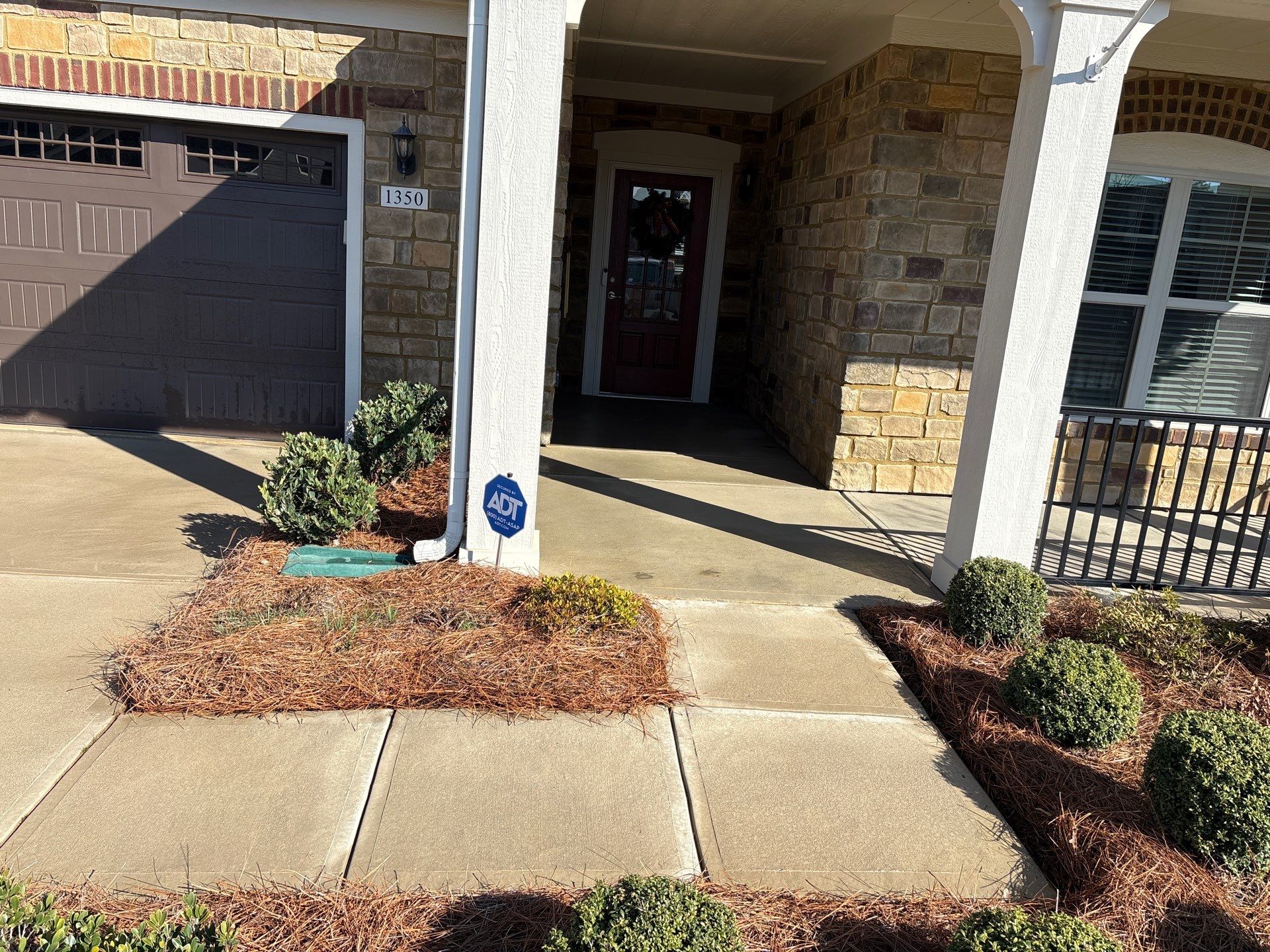 Concrete Driveway using Concrete Stain by DuraSeal