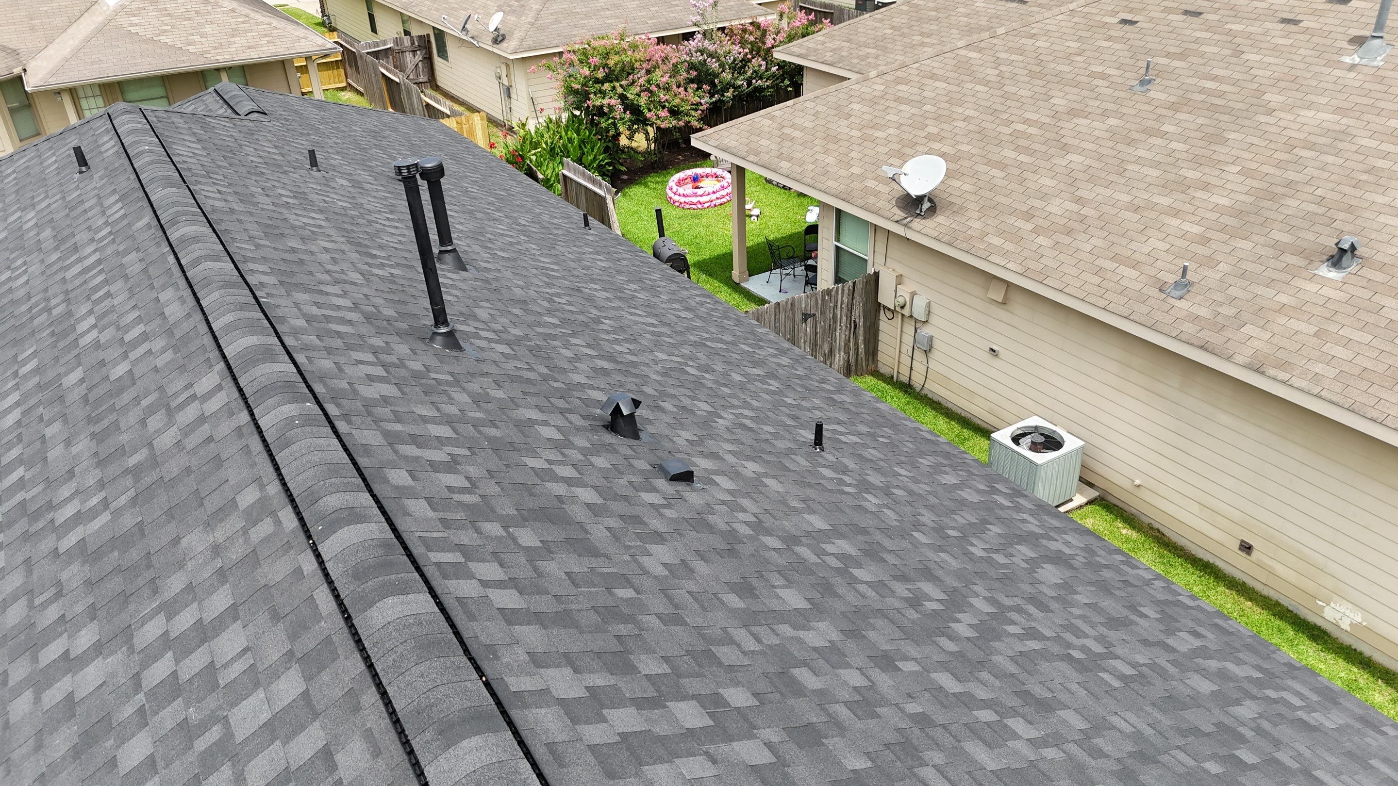 Residential Roofing Installation using IKO Dynasty by Core Four Roofing