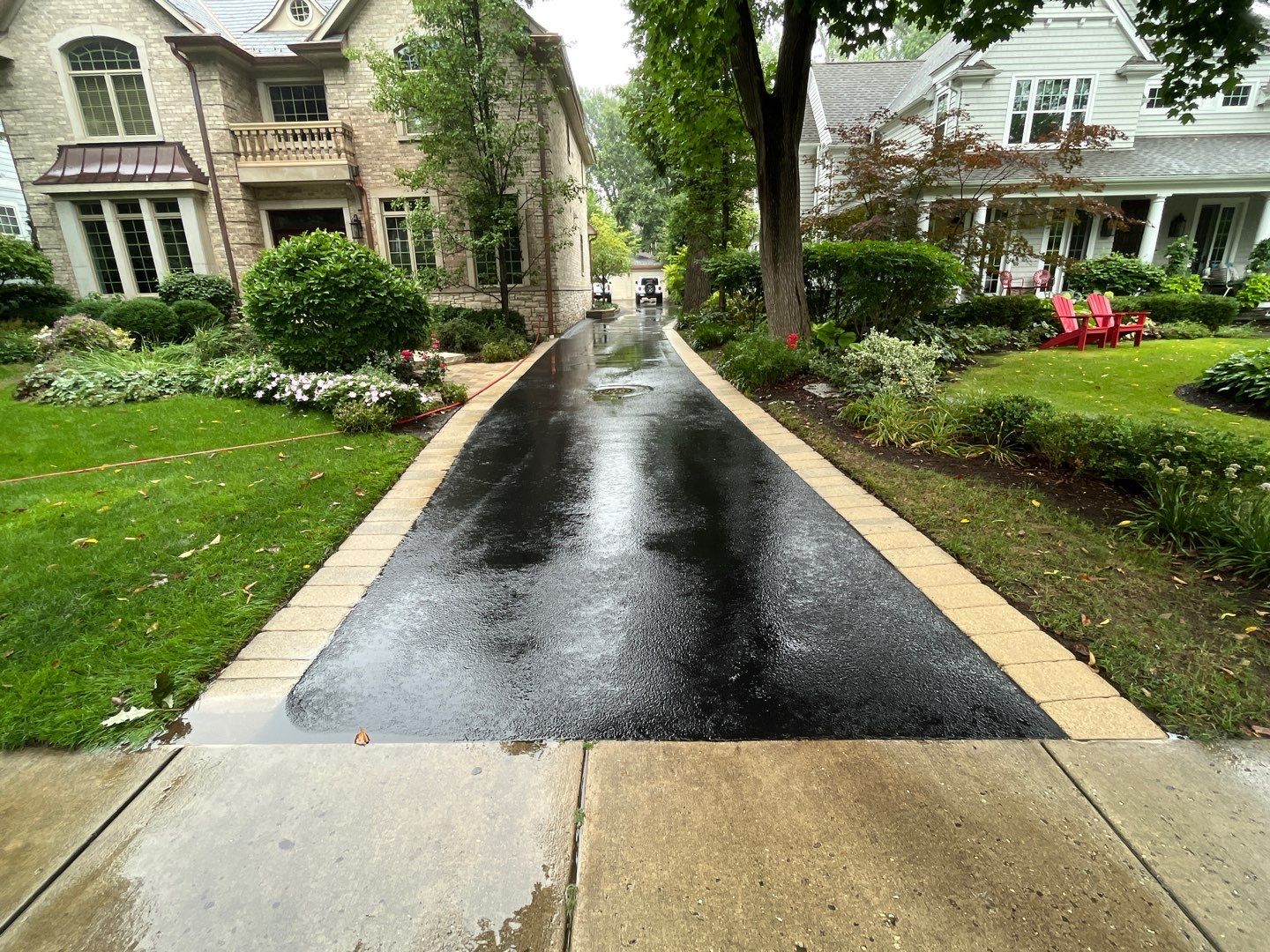 Brick paver clean, sand and seal.  using surebond SB-8700 by Northern Power Washing LLC.
