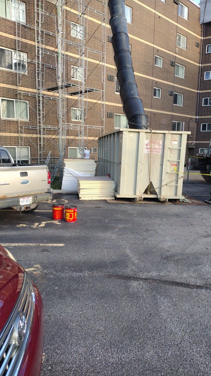 Commercial flat roof parma by Absolute Roofing and Construction