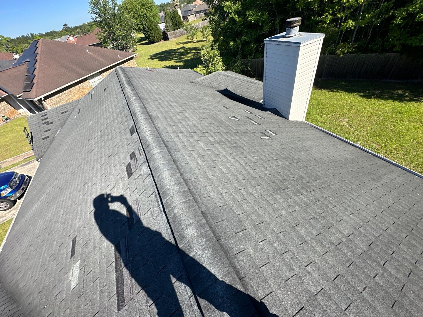 Residential Roofing Installation using Atlas Pinnacle Pristine Coastal Granite by Talya Roofing