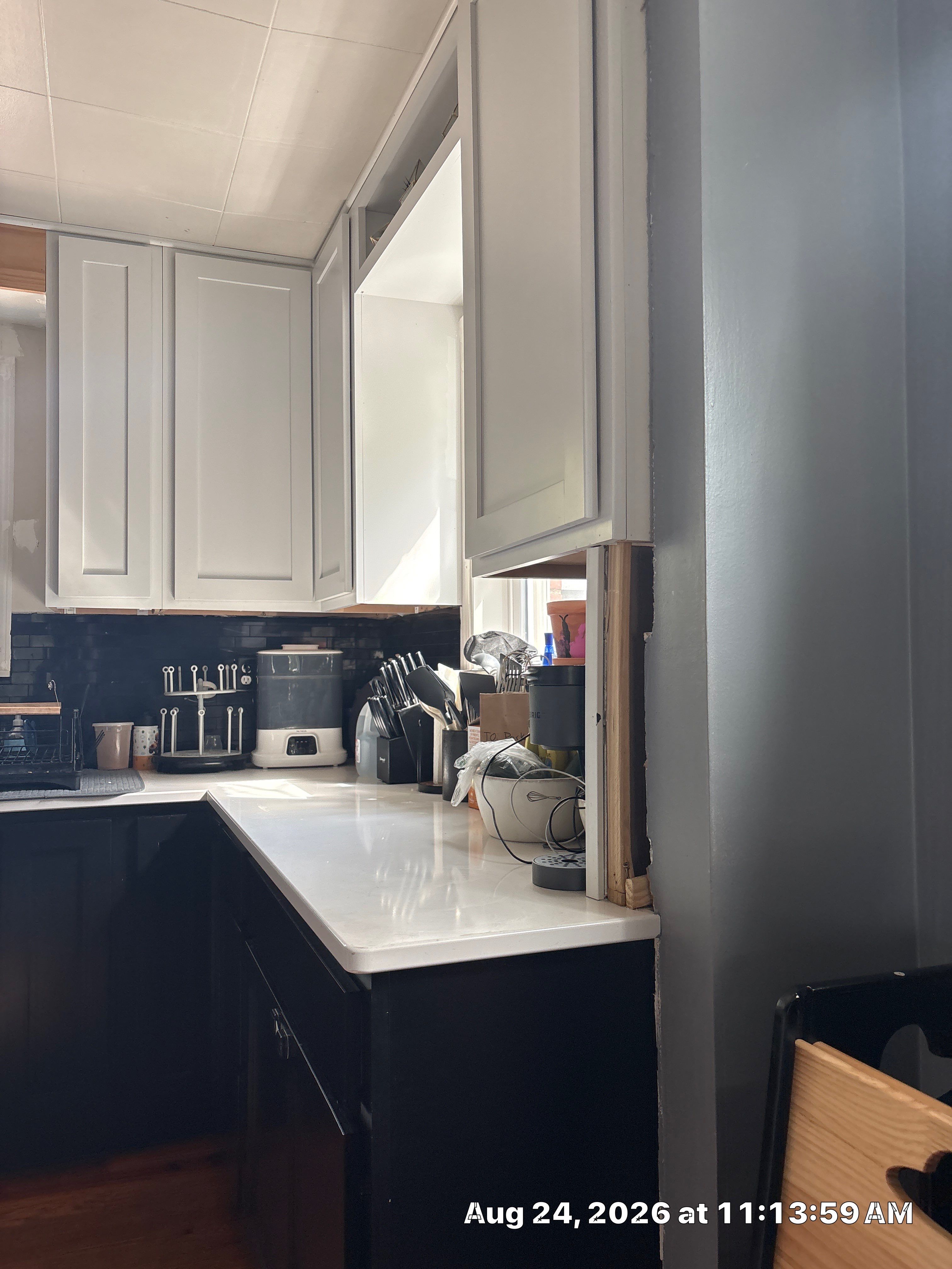 Modern Kitchen Renovation with Two-Tone Cabinetry in Lincoln by CompanyCam Sales Demo