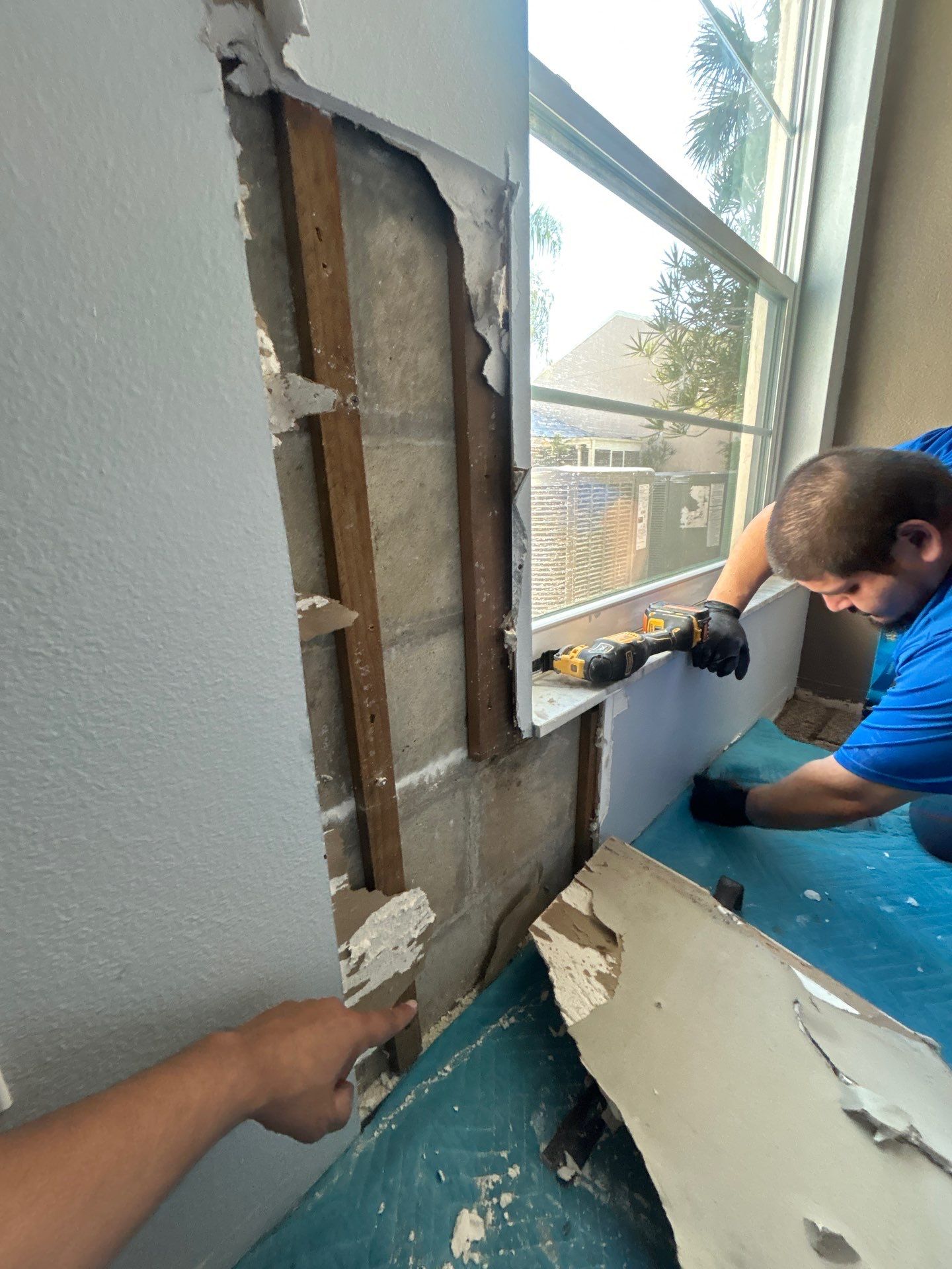 Commercial Water Damage Restoration by Ampm Restoration Services