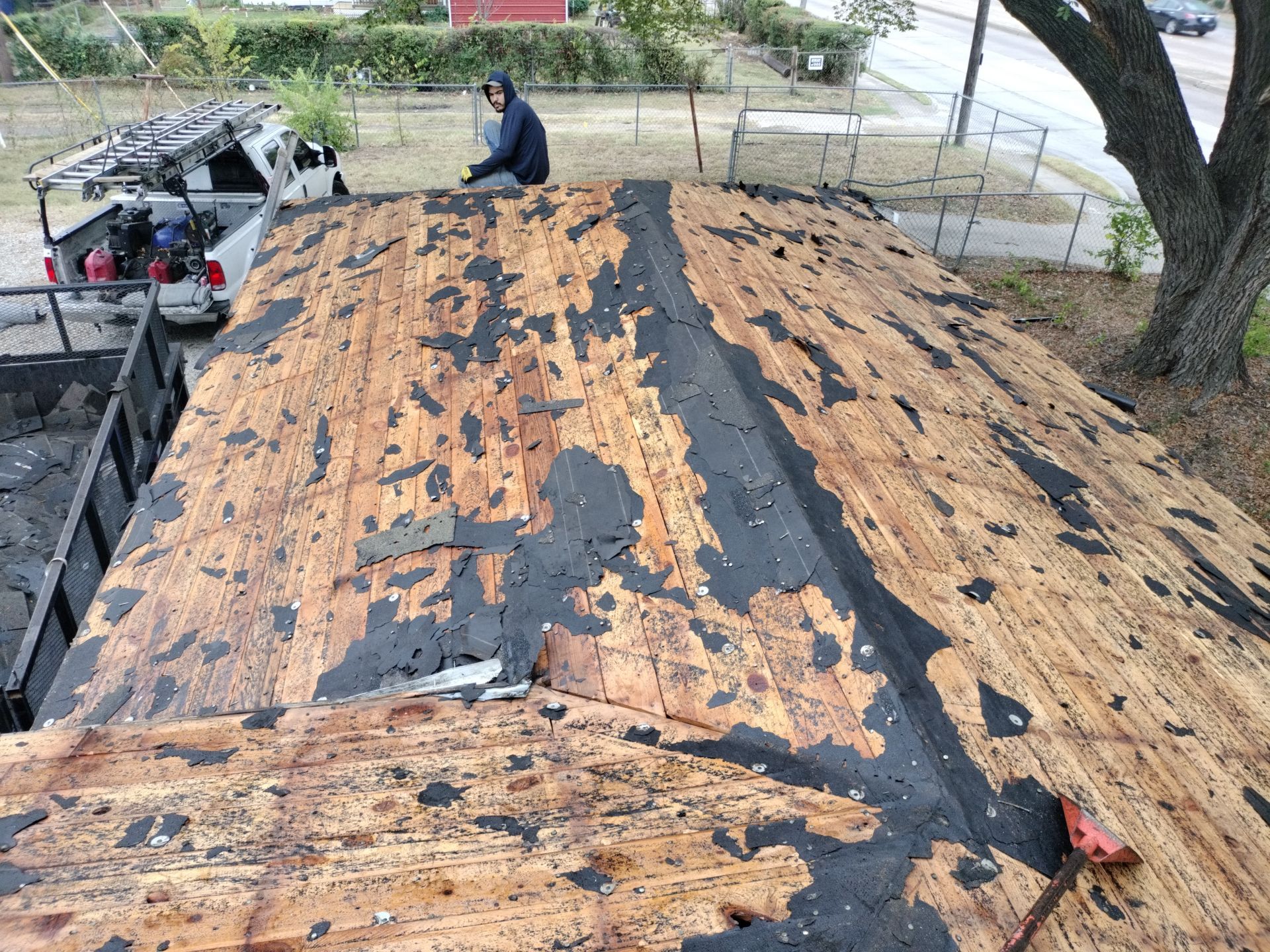 New Roof using GAF HDZ by V General Contractors 