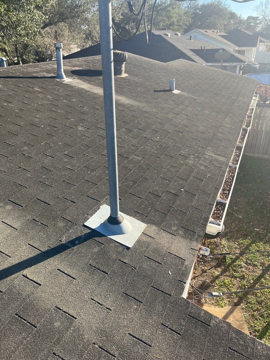 Residential Roofing Installation using GAF Natural Shadow by Lighthouse Roofing