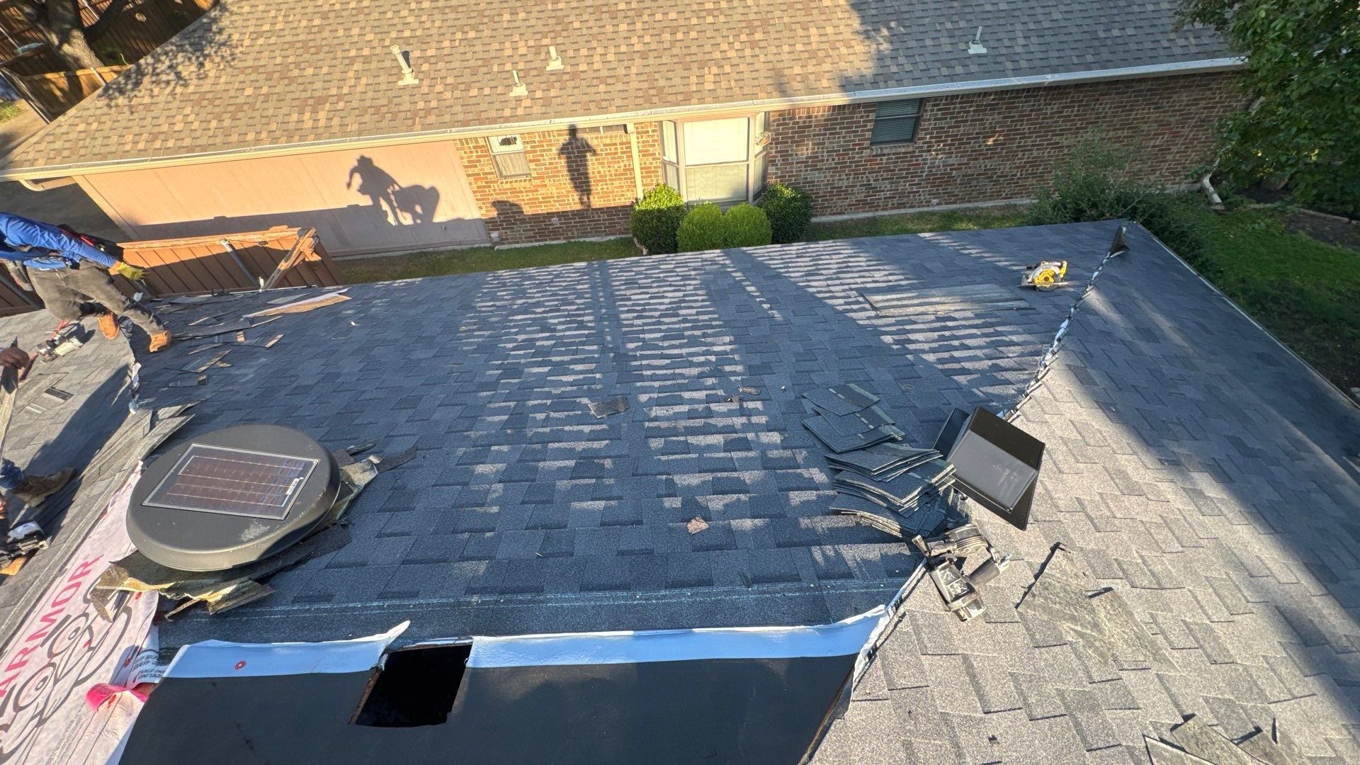 Project in Garland by Rhino Roofing and General Contracting, LLC
