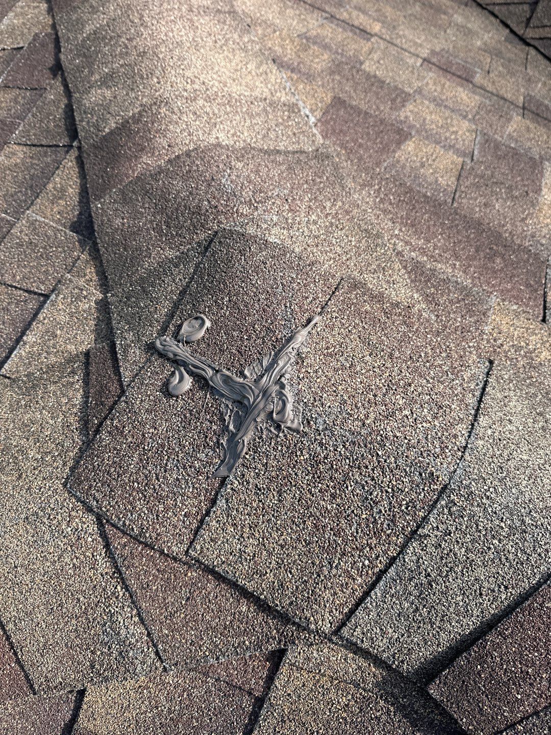 Hail Damage using Owen's Corning Duration (Lifetime) Shingles by Roof Repair Company