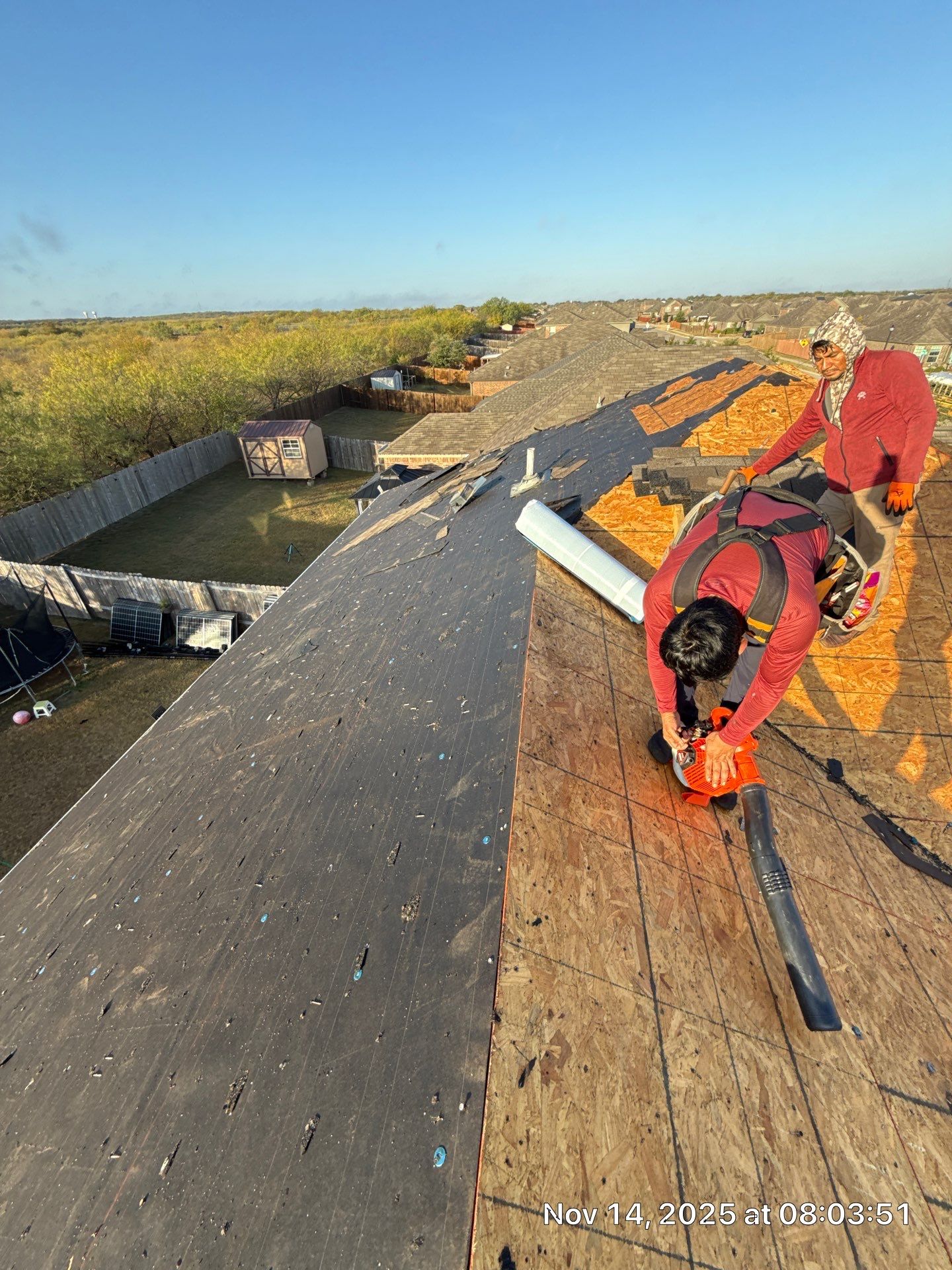 Residential Roof Replacement using GAF - NATURAL SHADOW - CHARCOAL by Elite Roofing LLC