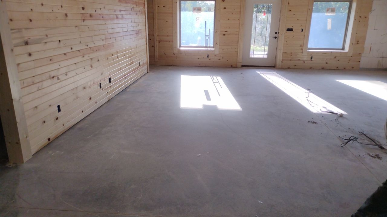 Stunning Residential Grind and Clear by Revival Concrete Coatings