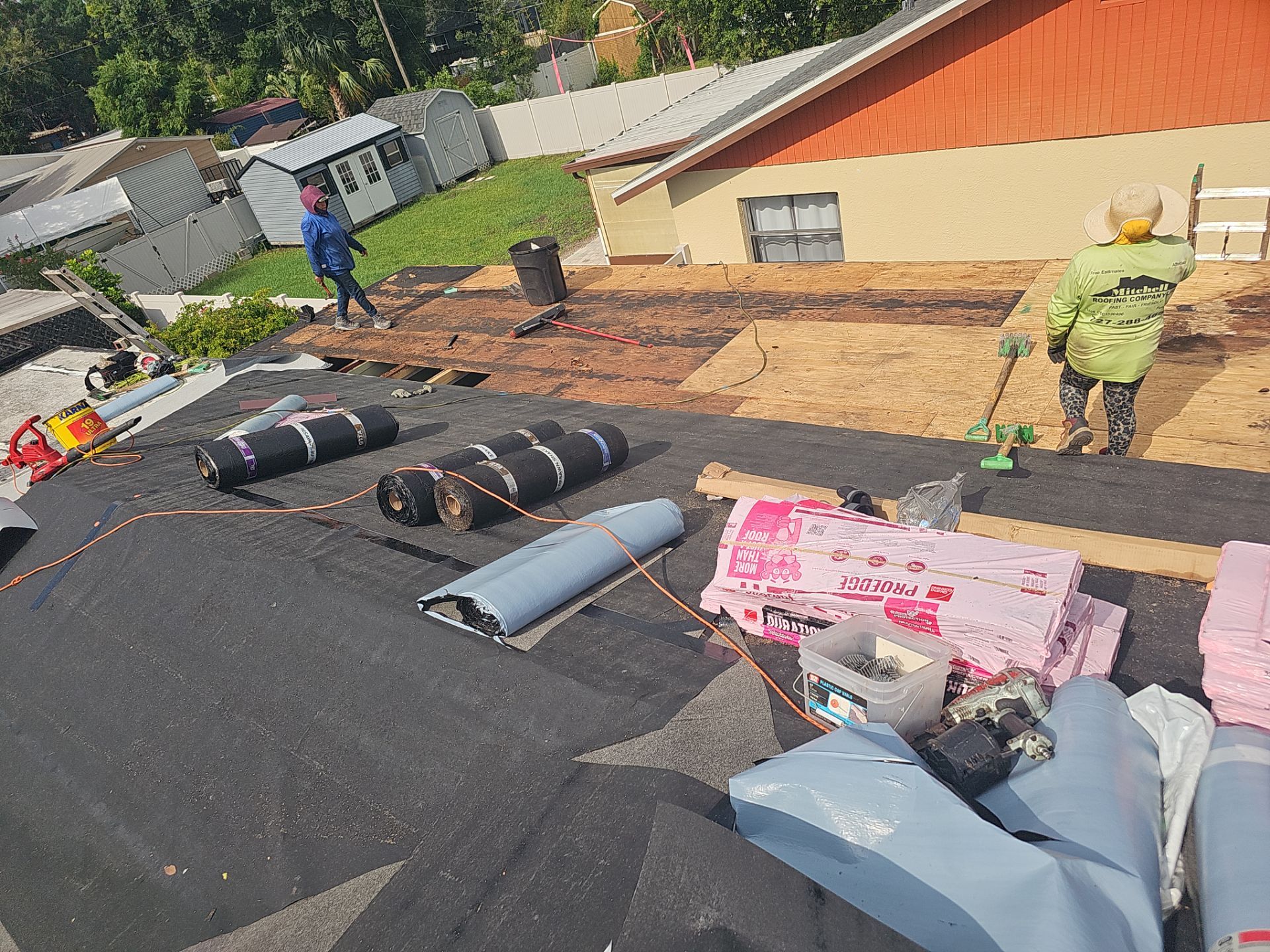 Project in Pinellas Park 33781 by Mitchell Roofing Company LLC