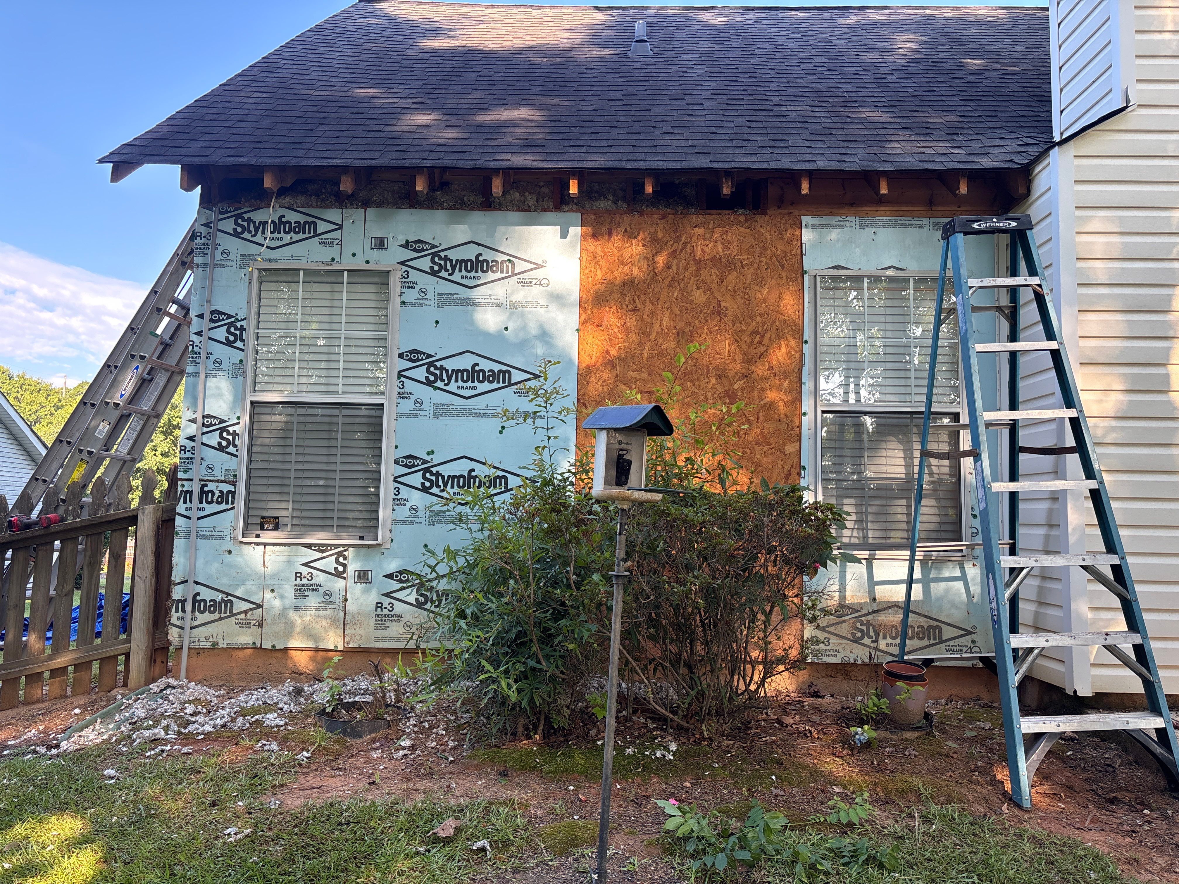 Siding replacement  by Deerfield Roofing LLC