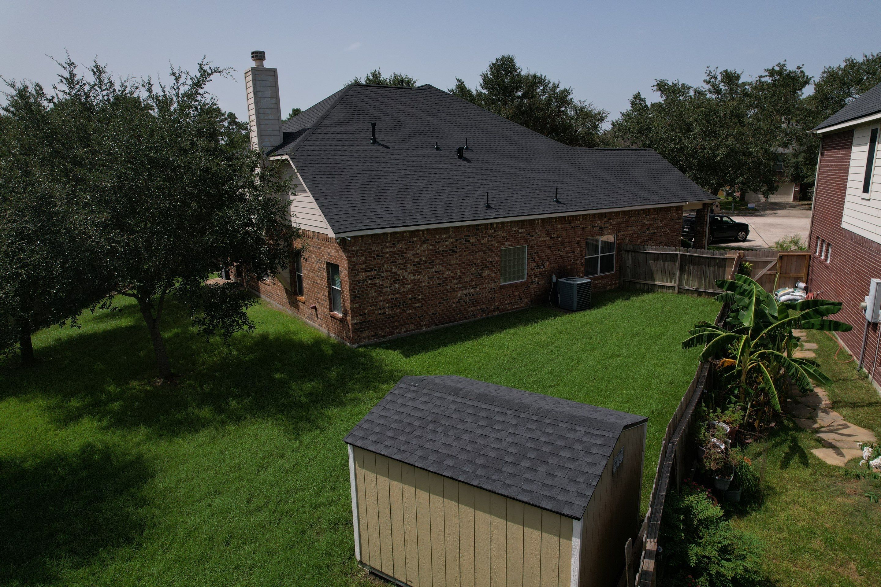 Residential Roofing Installation using GAF Timberline HDZ by Vlex Roofing 