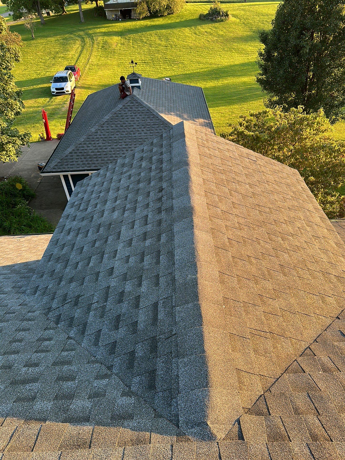 Residential Roofing Installation using GAF Timberline HDZ, Pewter Gray by Rainstoppers Roofing