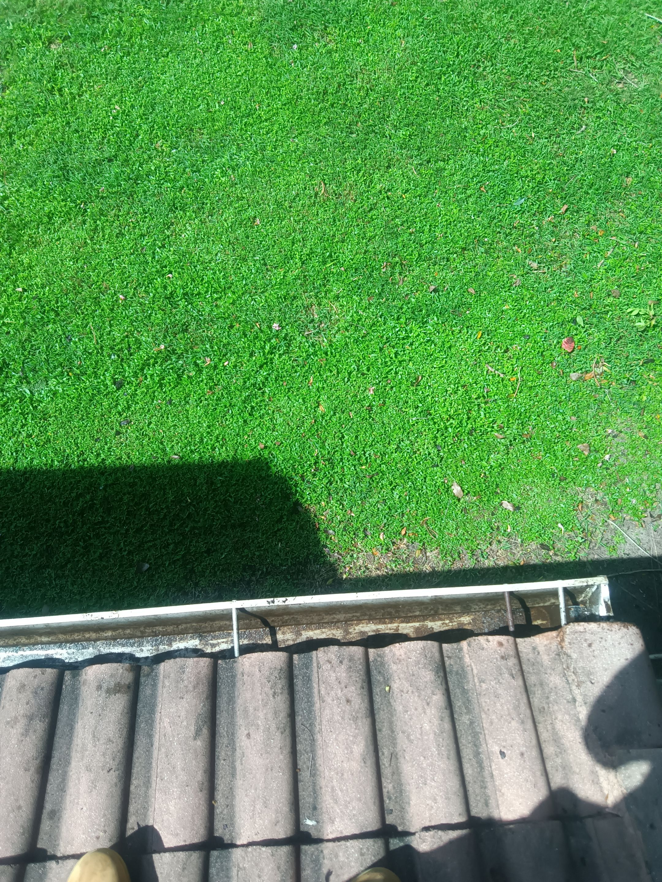 Commercial gutter cleaning Boca Raton & Delray Beach, FL after photo with clean gutters