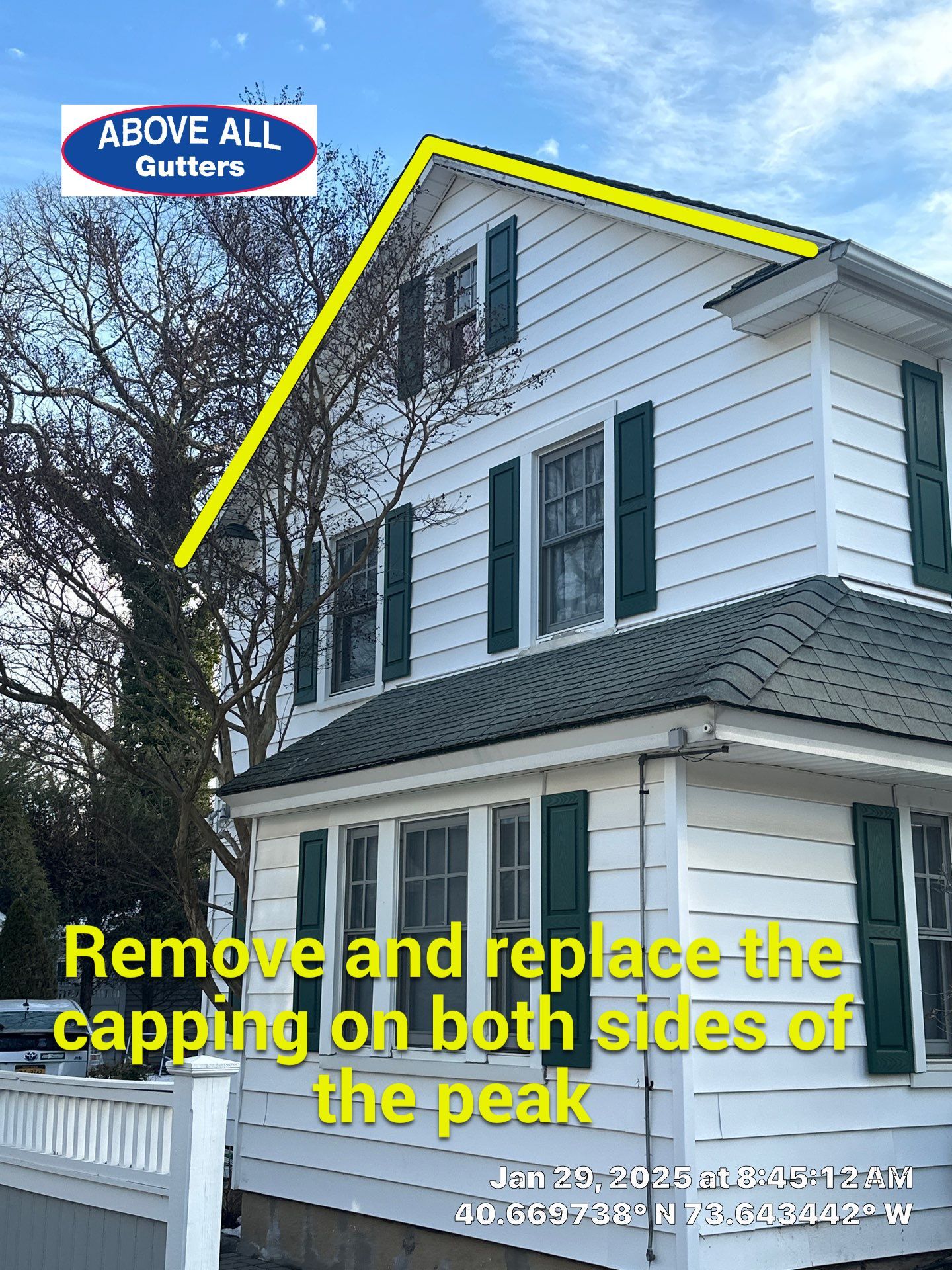 Capping Replacement RVC by Above All Gutters