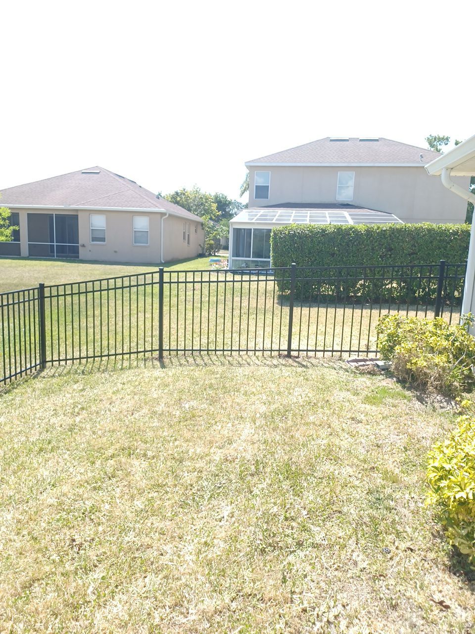 Palmetto, FL 4ft. Tall 3-Rail Black Aluminum by Asap fence and gates, LLC