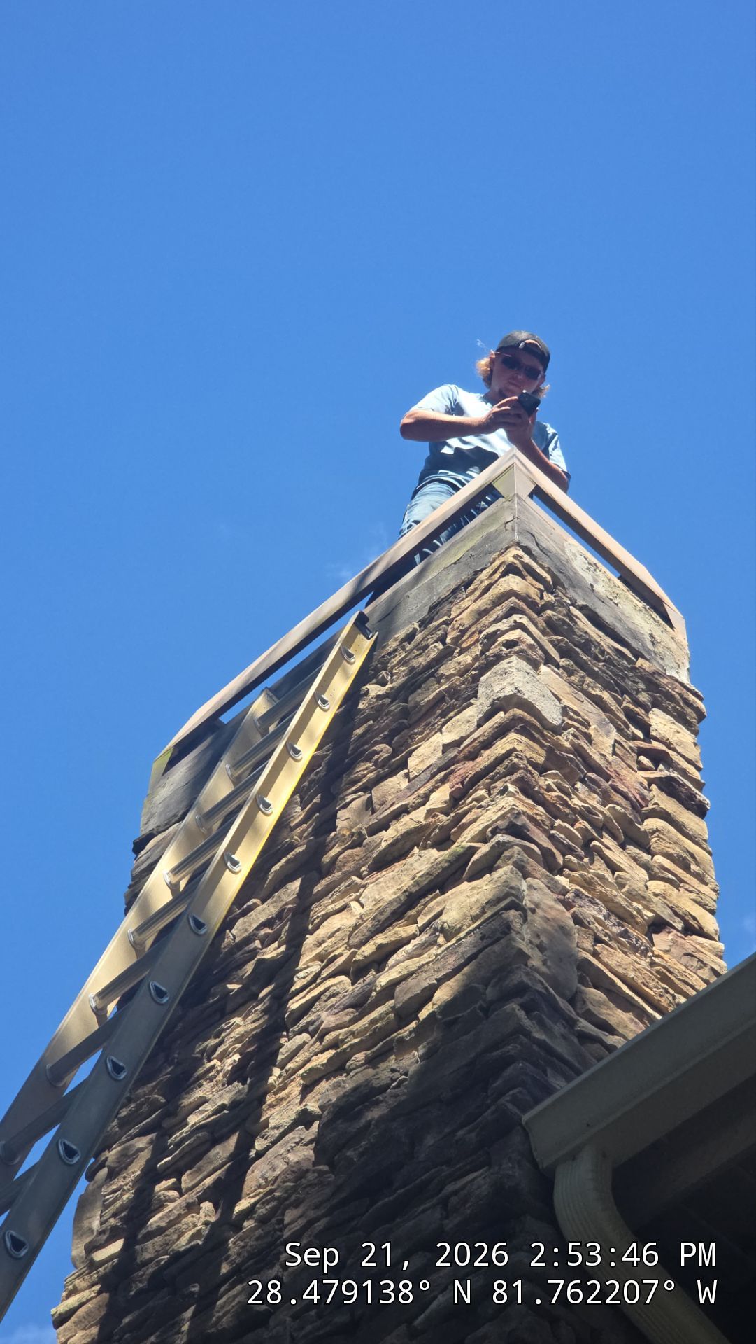 Chimney Chase-Cover Replacement in Clermont by Hygienic Air, Inc