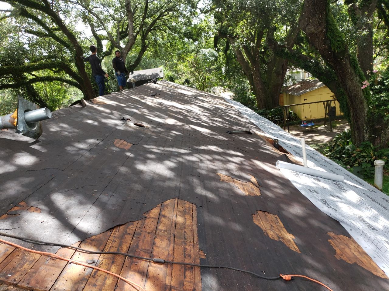 Residential Roofing Repair using Roof Replacement by American Roofing & Construction LLC