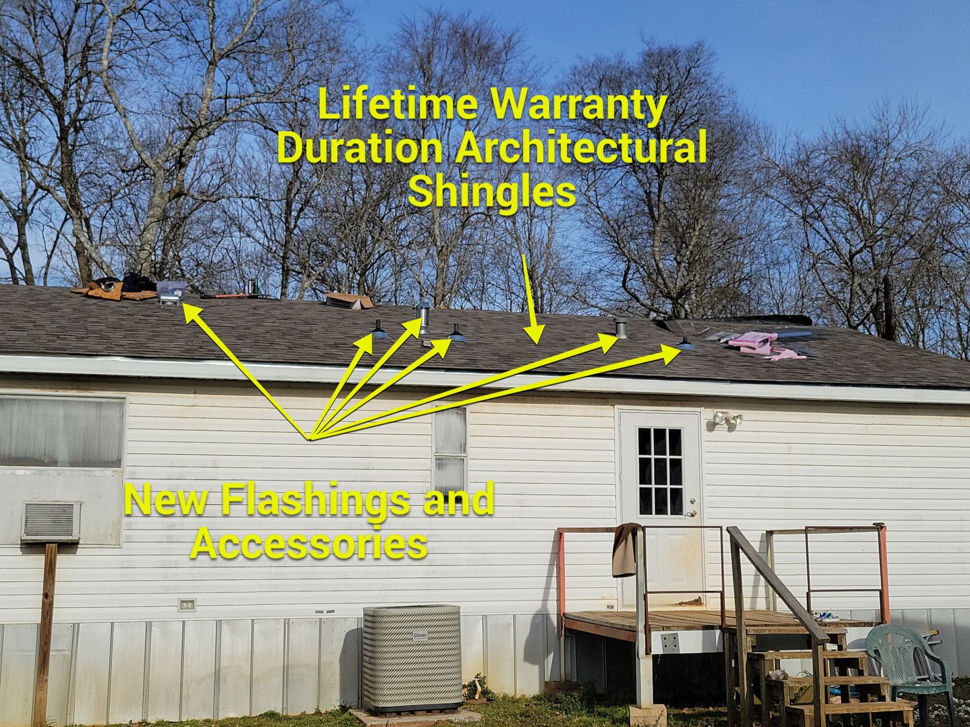 Residential Roofing Installation using Owens Corning Duration Shingle by Molandes Roofing