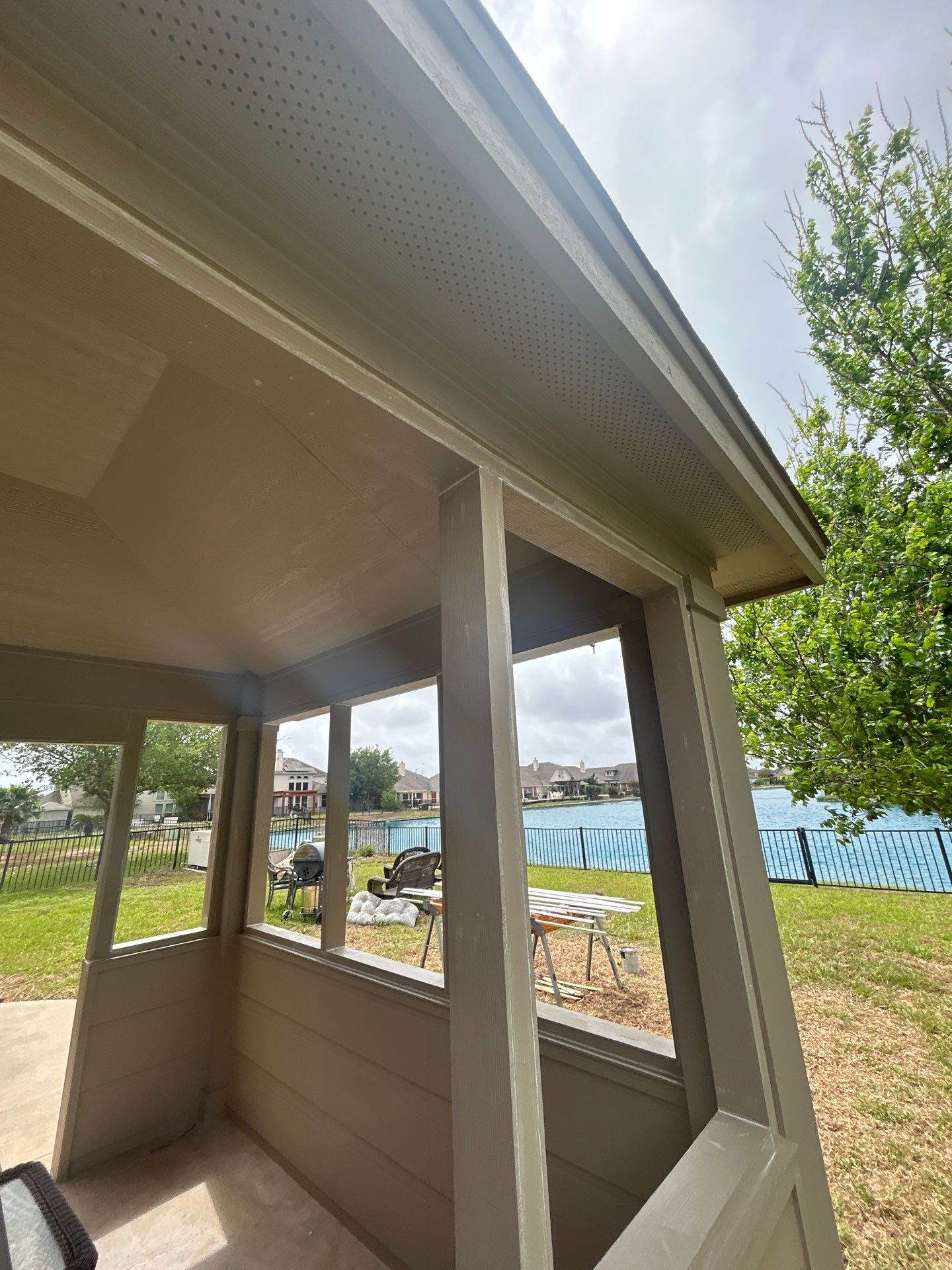 Man Shade by Bayfront Roofing and Construction