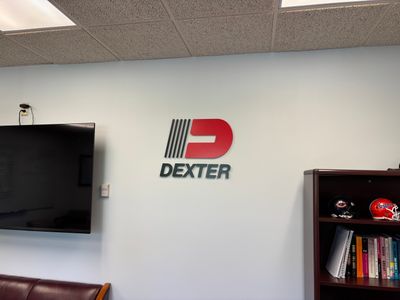 Custom Interior Signage and Logo Branding for Elkhart Executive Office