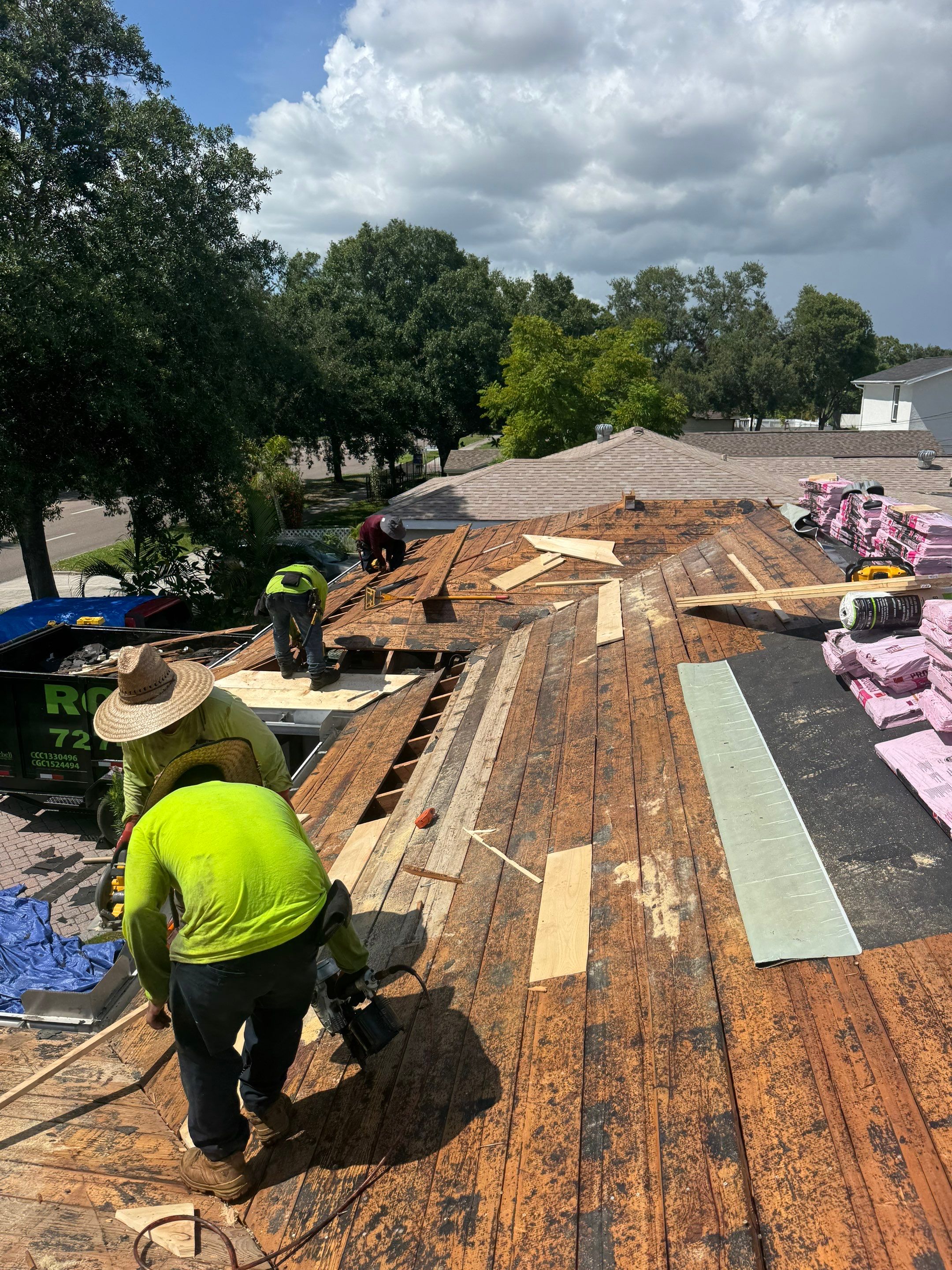 Project in St. Petersburg 33703 by Mitchell Roofing Company LLC 