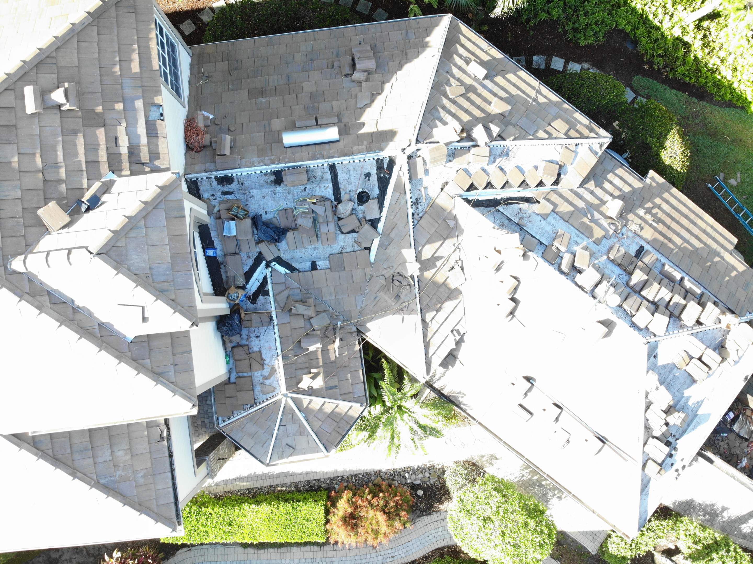 Residential Roofing Installation using Concrete Tile in Bonita Bay Community by International Roofing