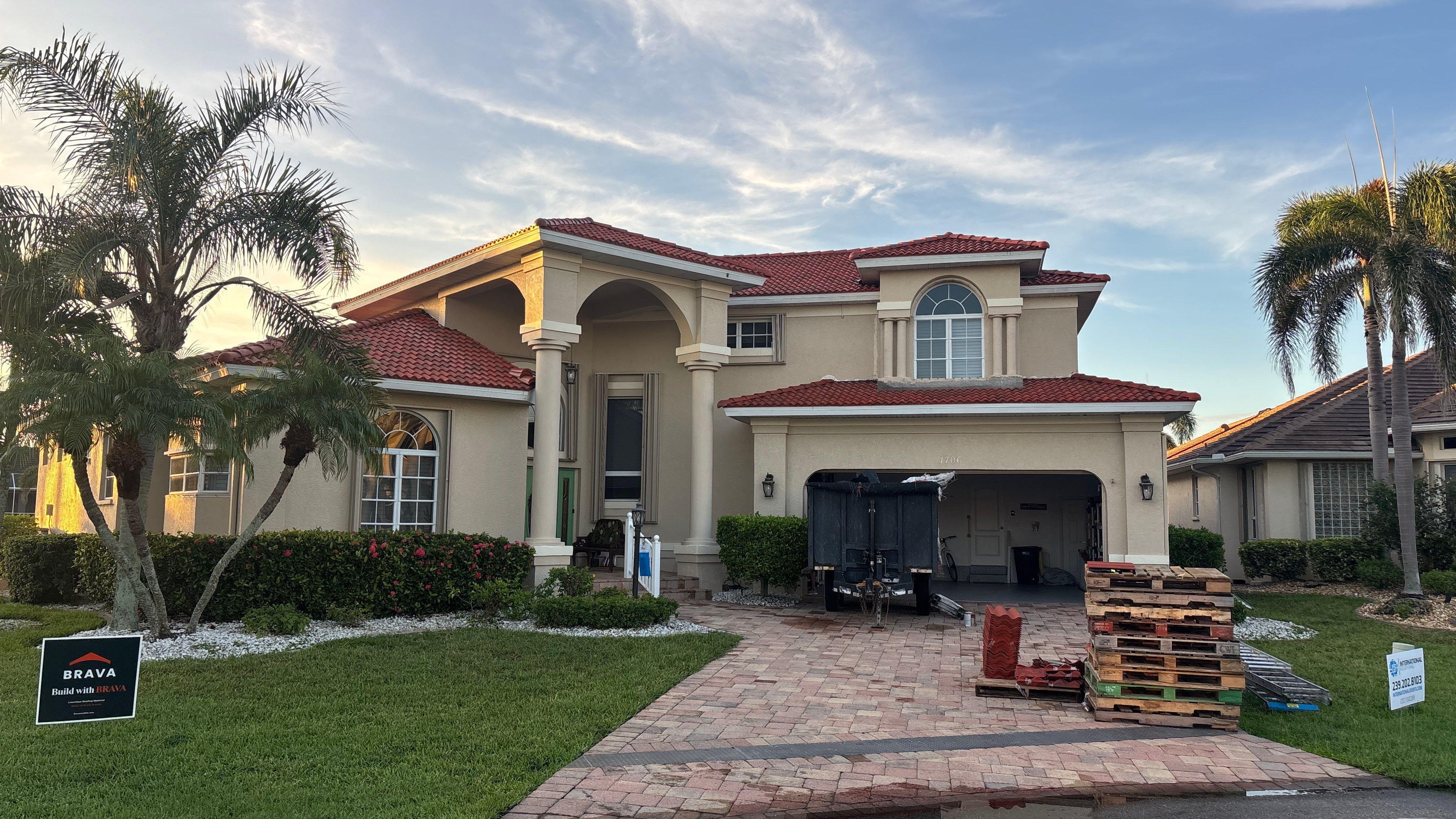 Residential Brava Spanish Tile in Punta Gorda by International Roofing